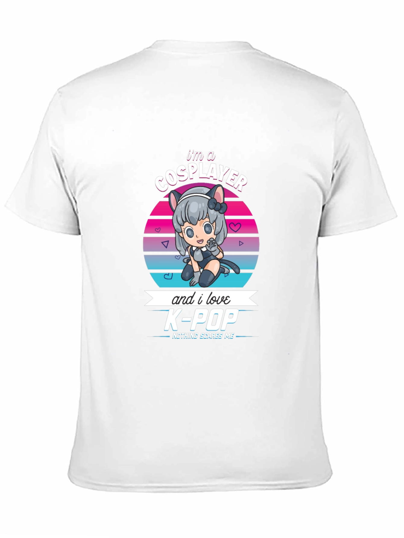 Cosplayer & K-Pop Fan Black T-Shirt