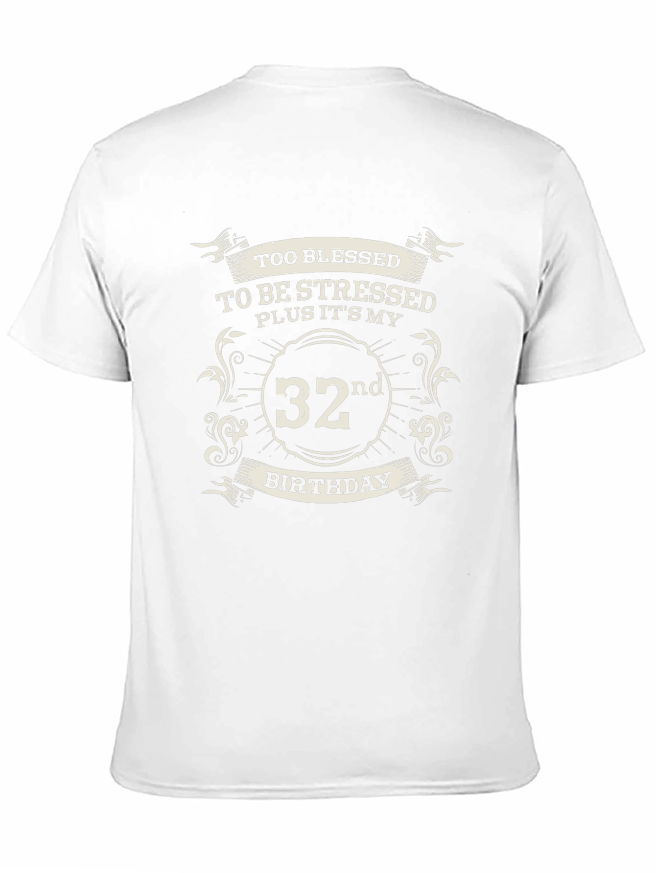 32nd Birthday Blessed Graphic Tee