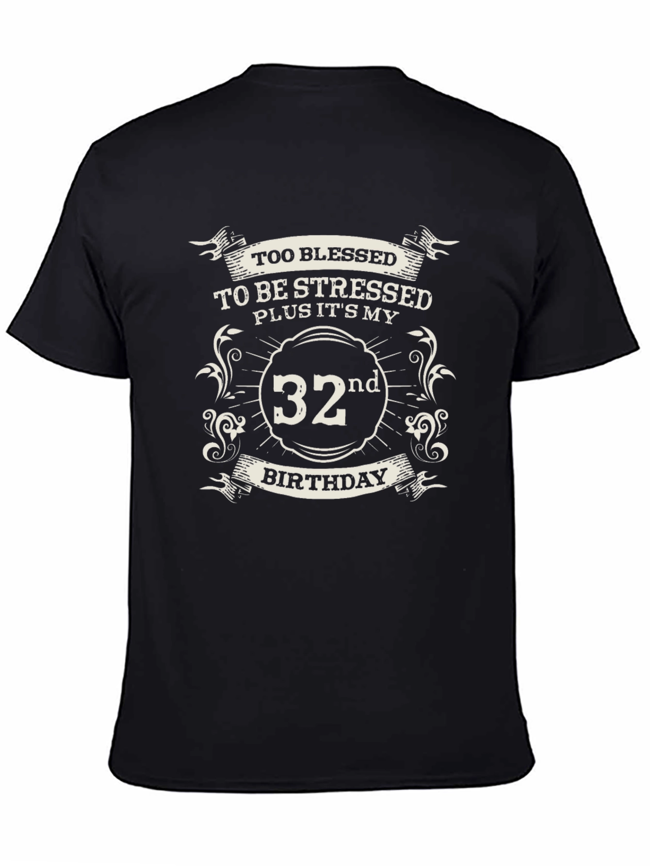 32nd Birthday Blessed Graphic Tee