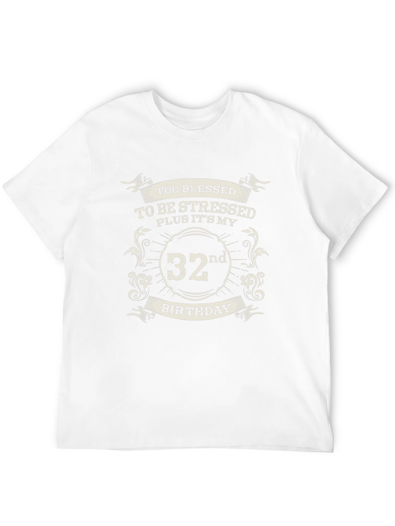 32nd Birthday Blessed Graphic Tee
