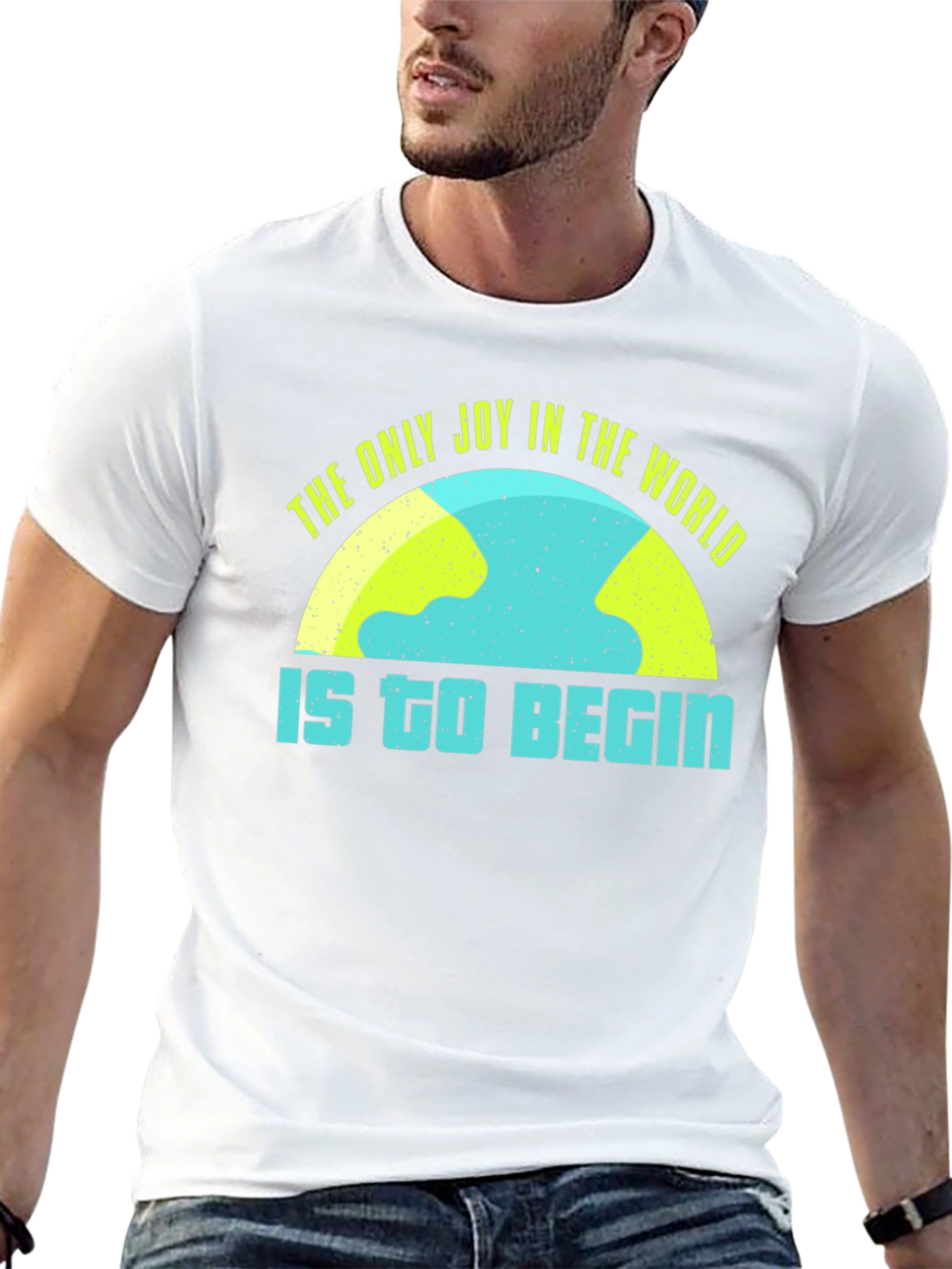 Joyful World Graphic Tee - Begin
