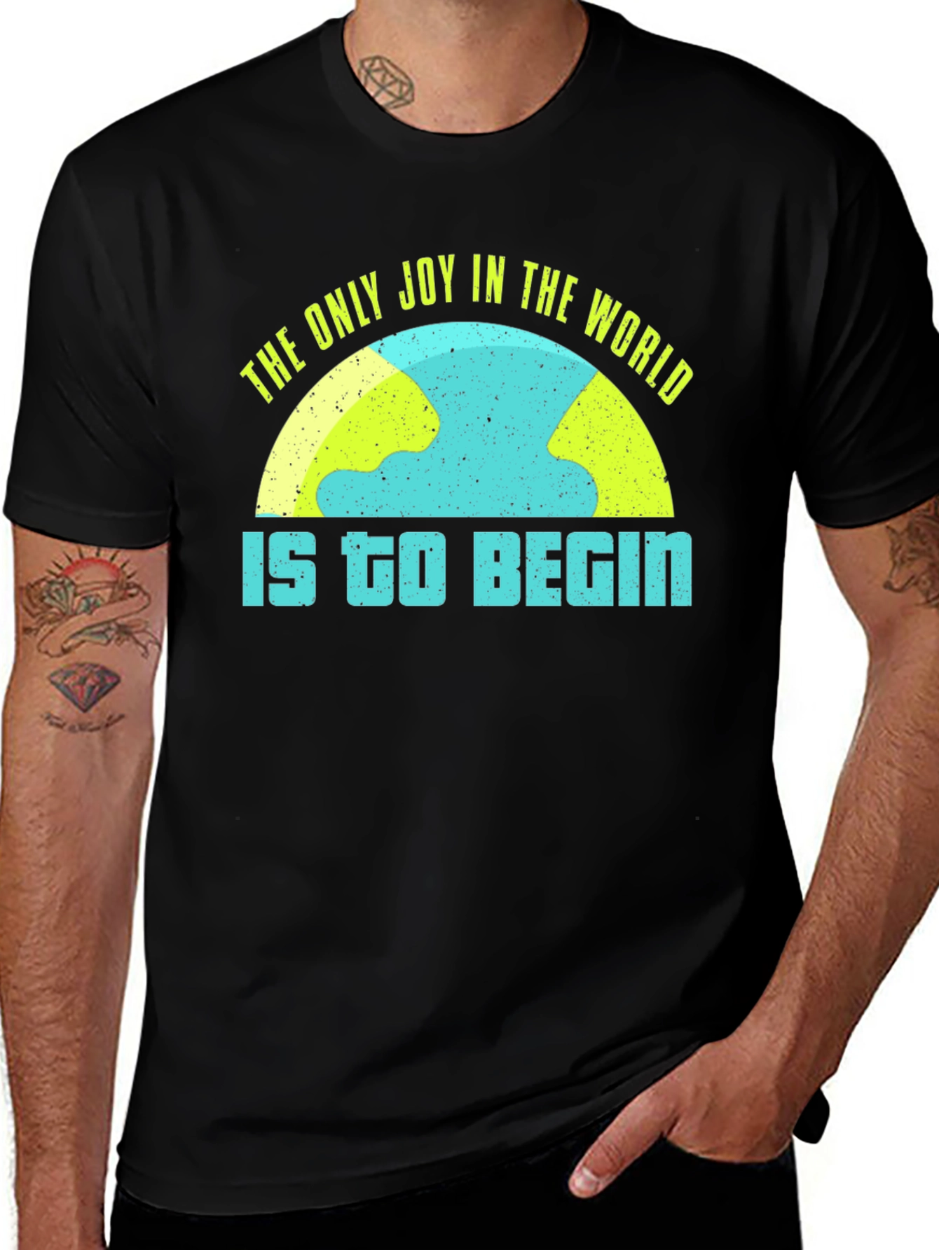 Joyful World Graphic Tee - Begin