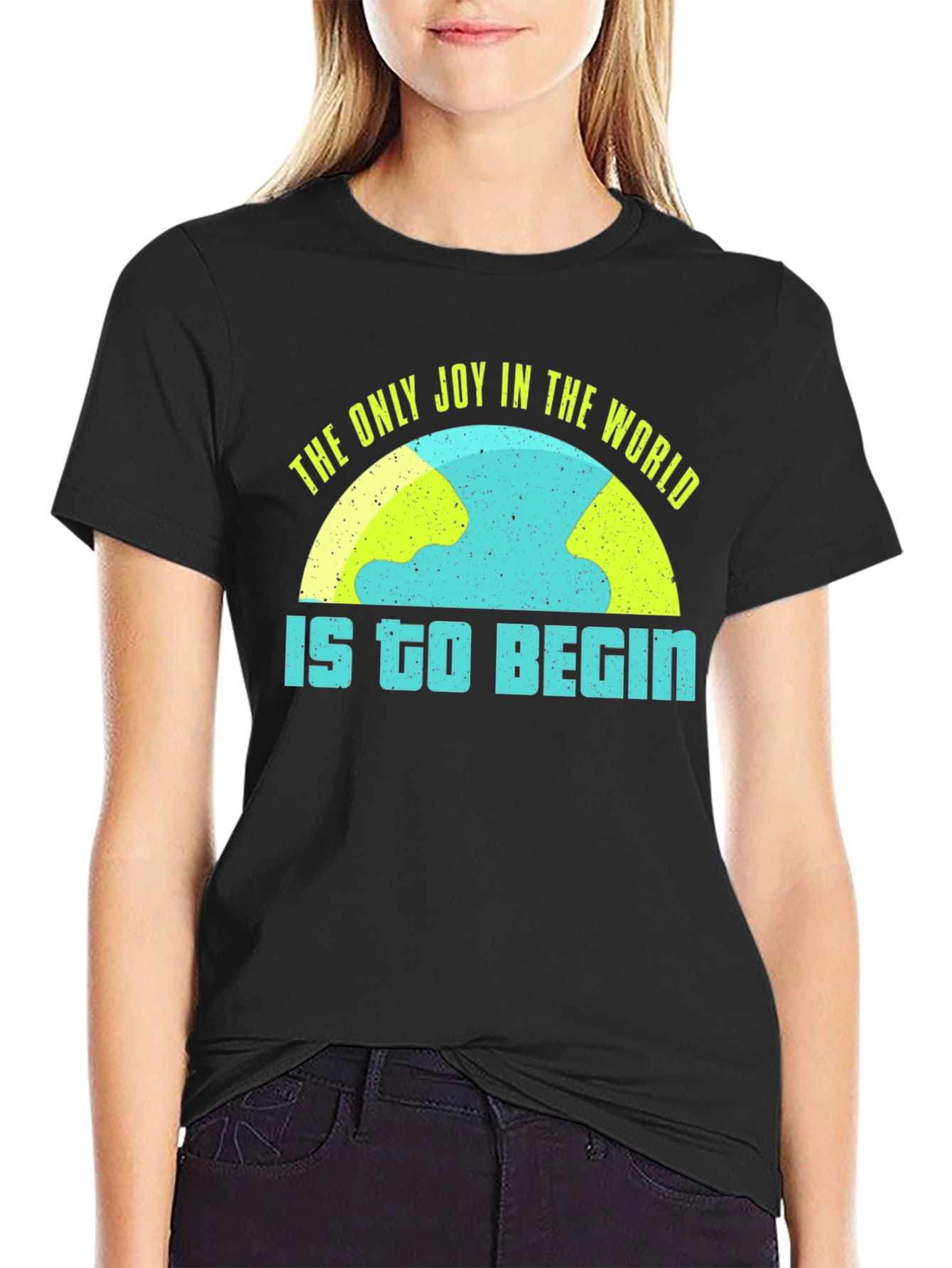 Joyful World Graphic Tee - Begin