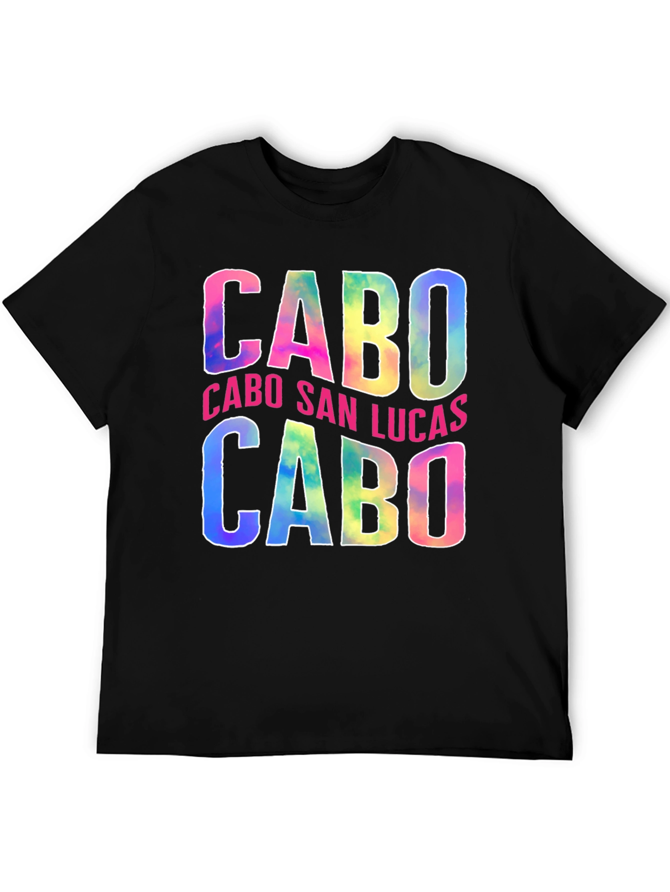 Cabo San Lucas Tie Dye Graphic T-Shirt