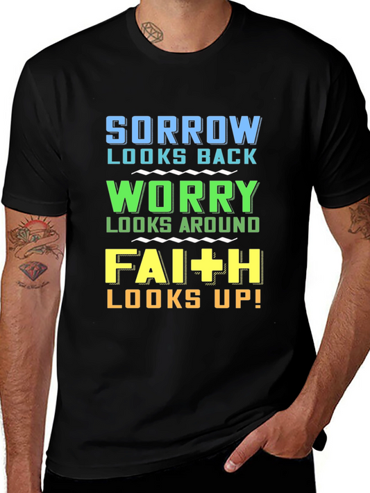 Faith Looks Up Graphic T-Shirt