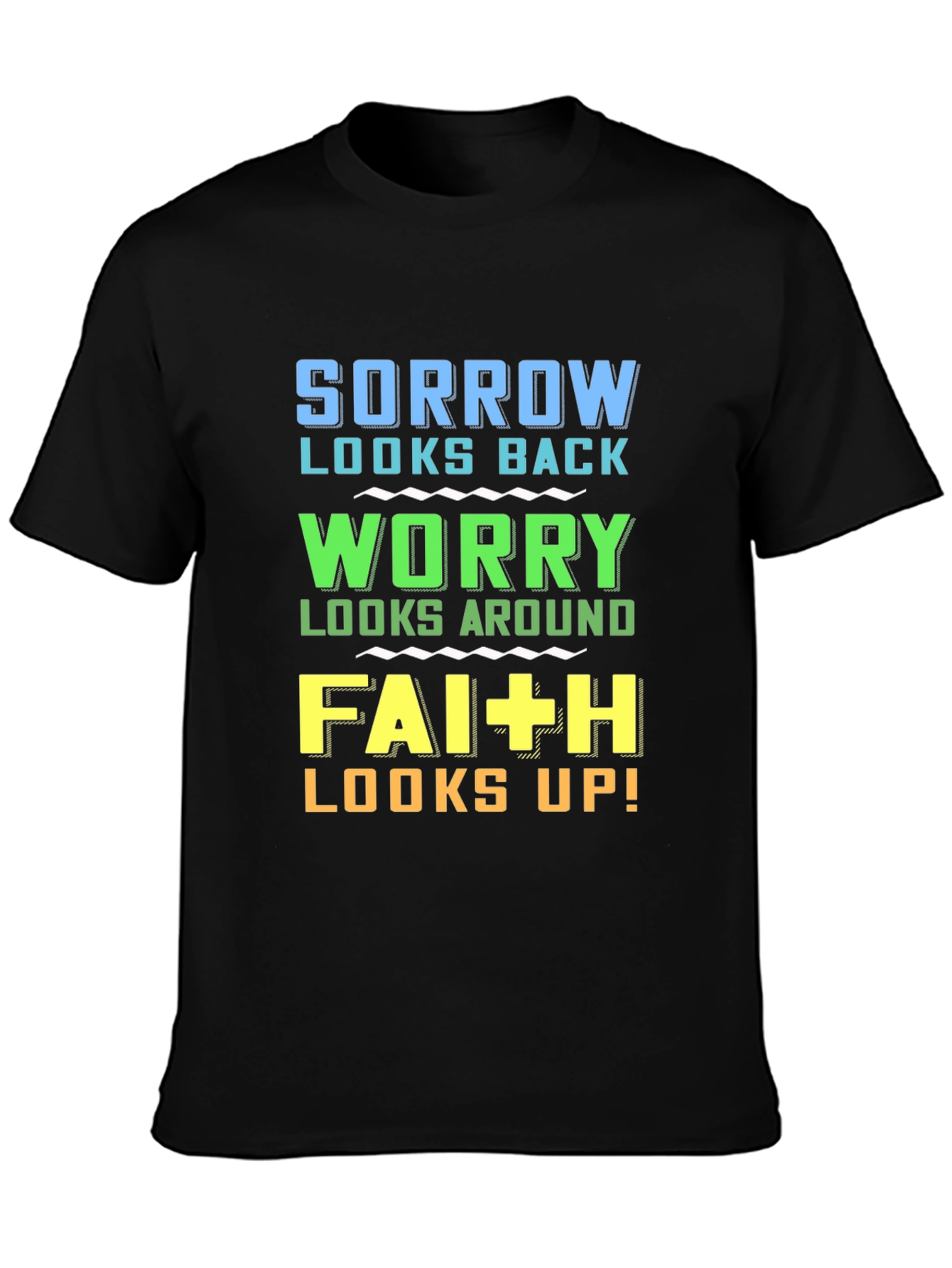 Faith Looks Up Graphic T-Shirt
