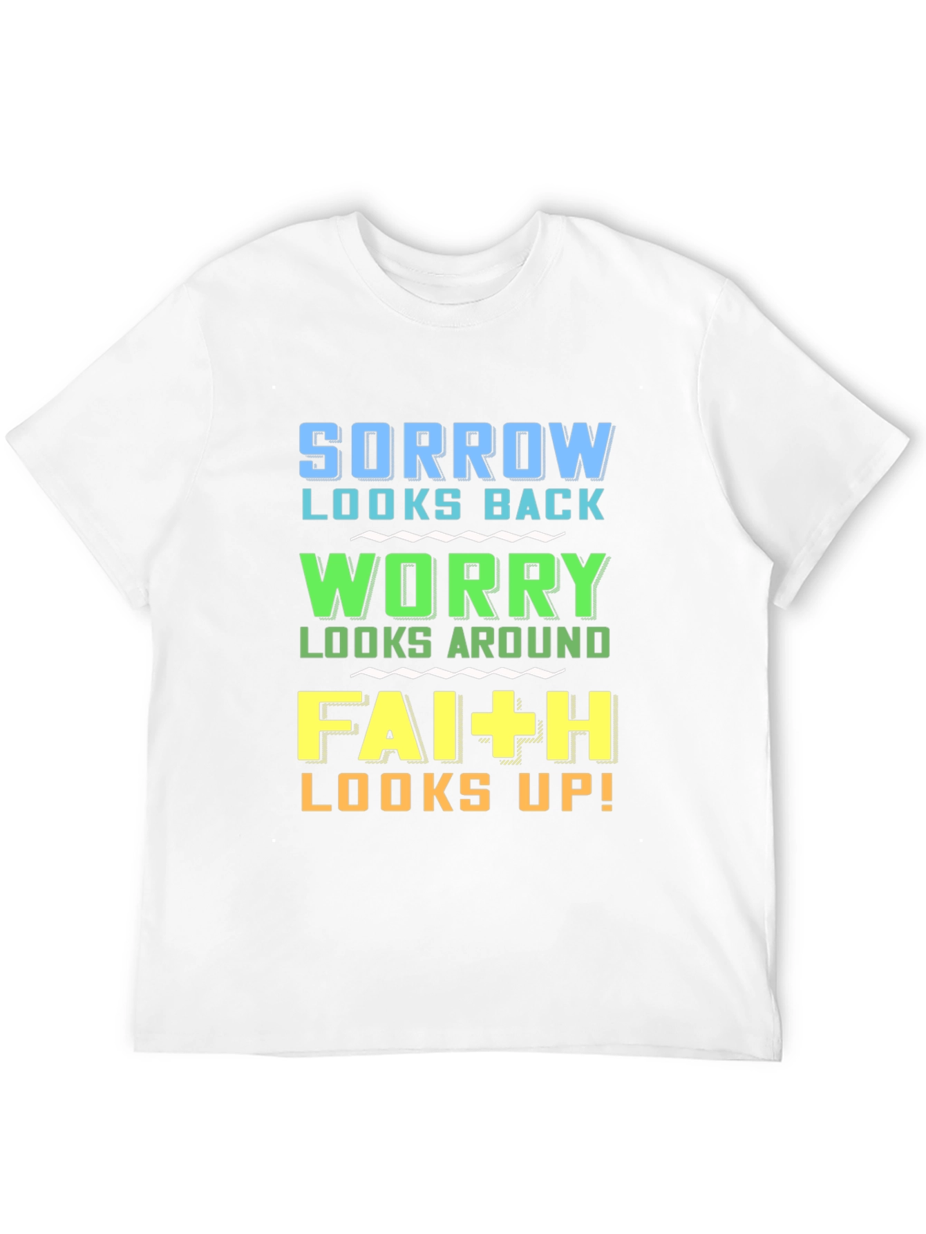 Faith Looks Up Graphic T-Shirt