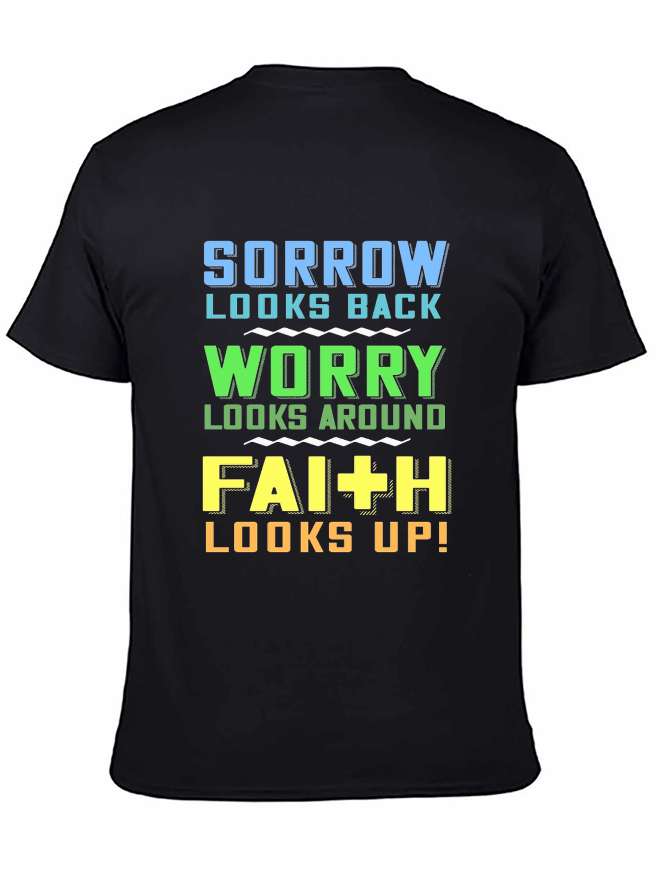 Faith Looks Up Graphic T-Shirt