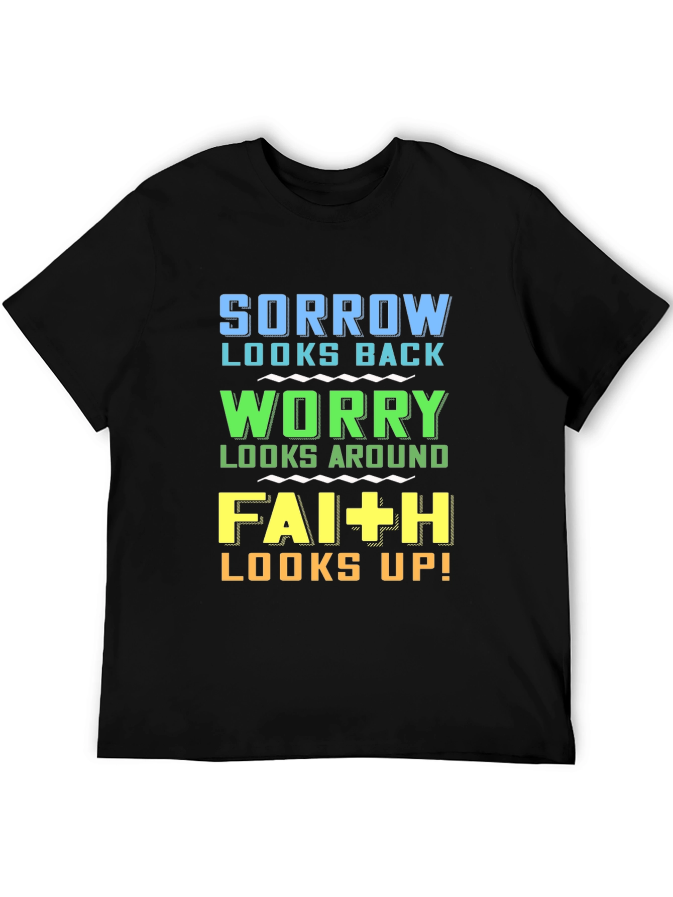 Faith Looks Up Graphic T-Shirt