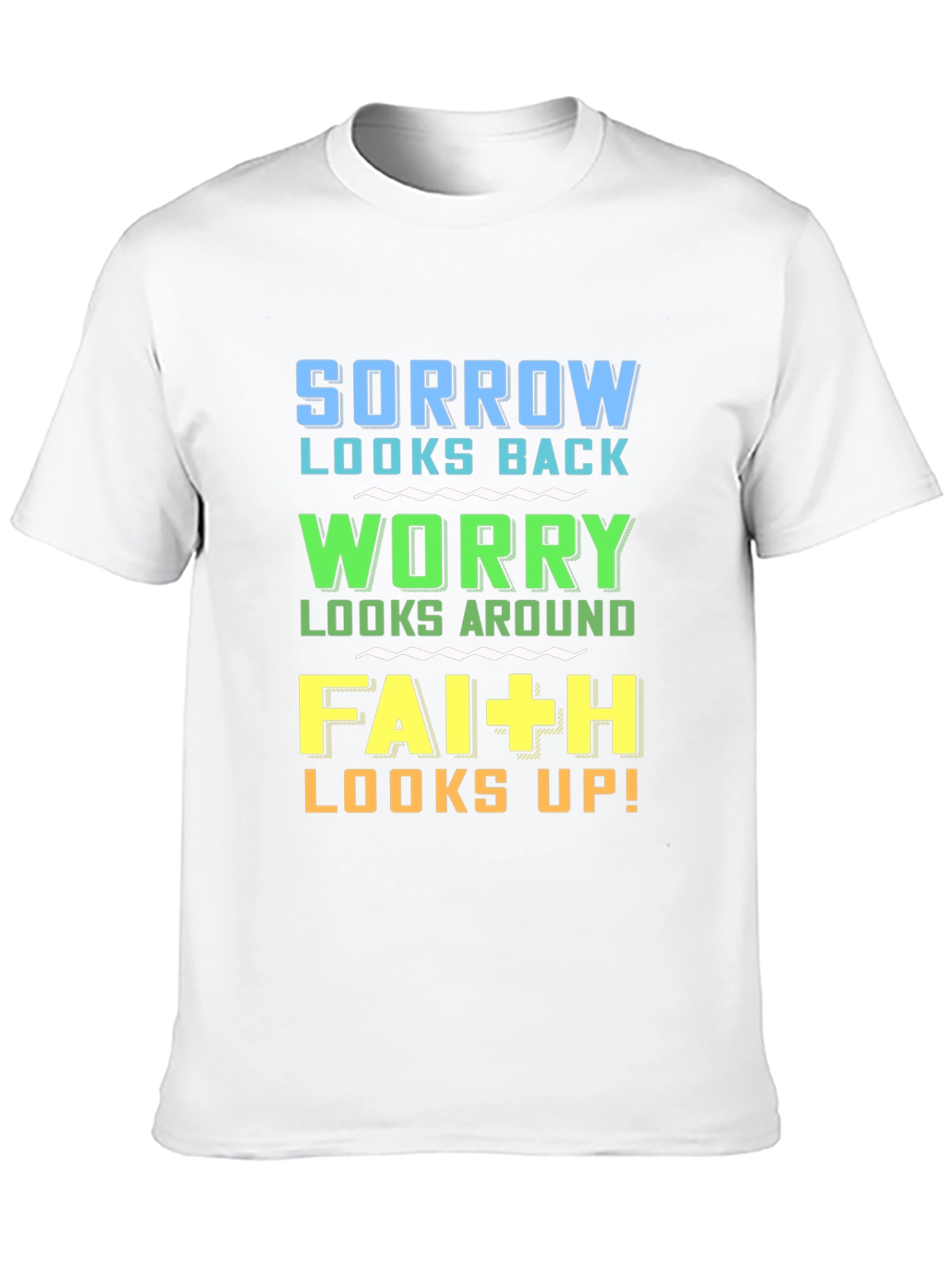 Faith Looks Up Graphic T-Shirt