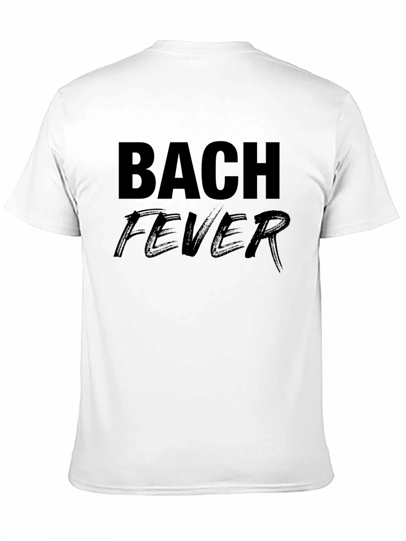 Bach Fever Black T-Shirt - Music Lover Tee