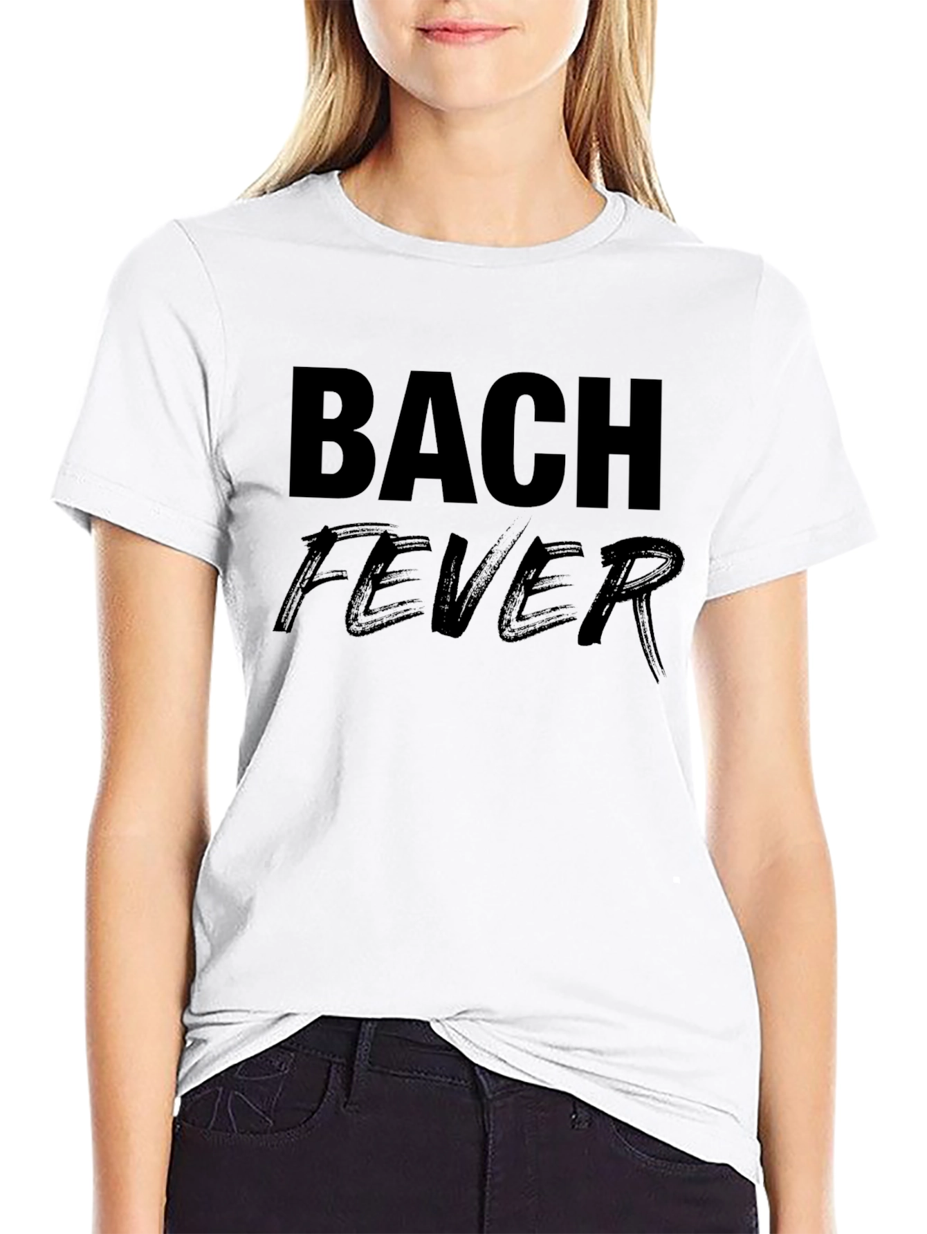 Bach Fever Black T-Shirt - Music Lover Tee
