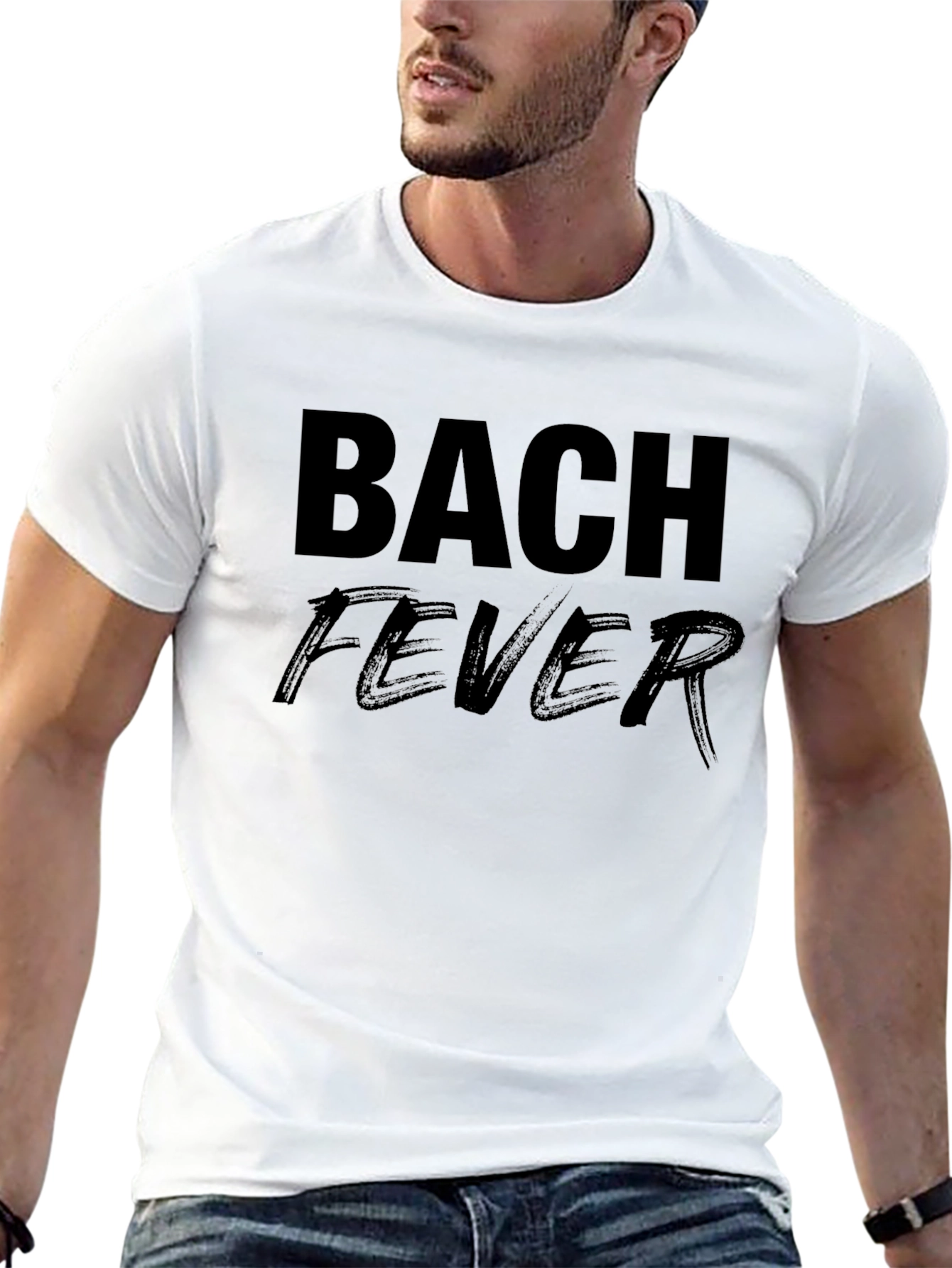 Bach Fever Black T-Shirt - Music Lover Tee