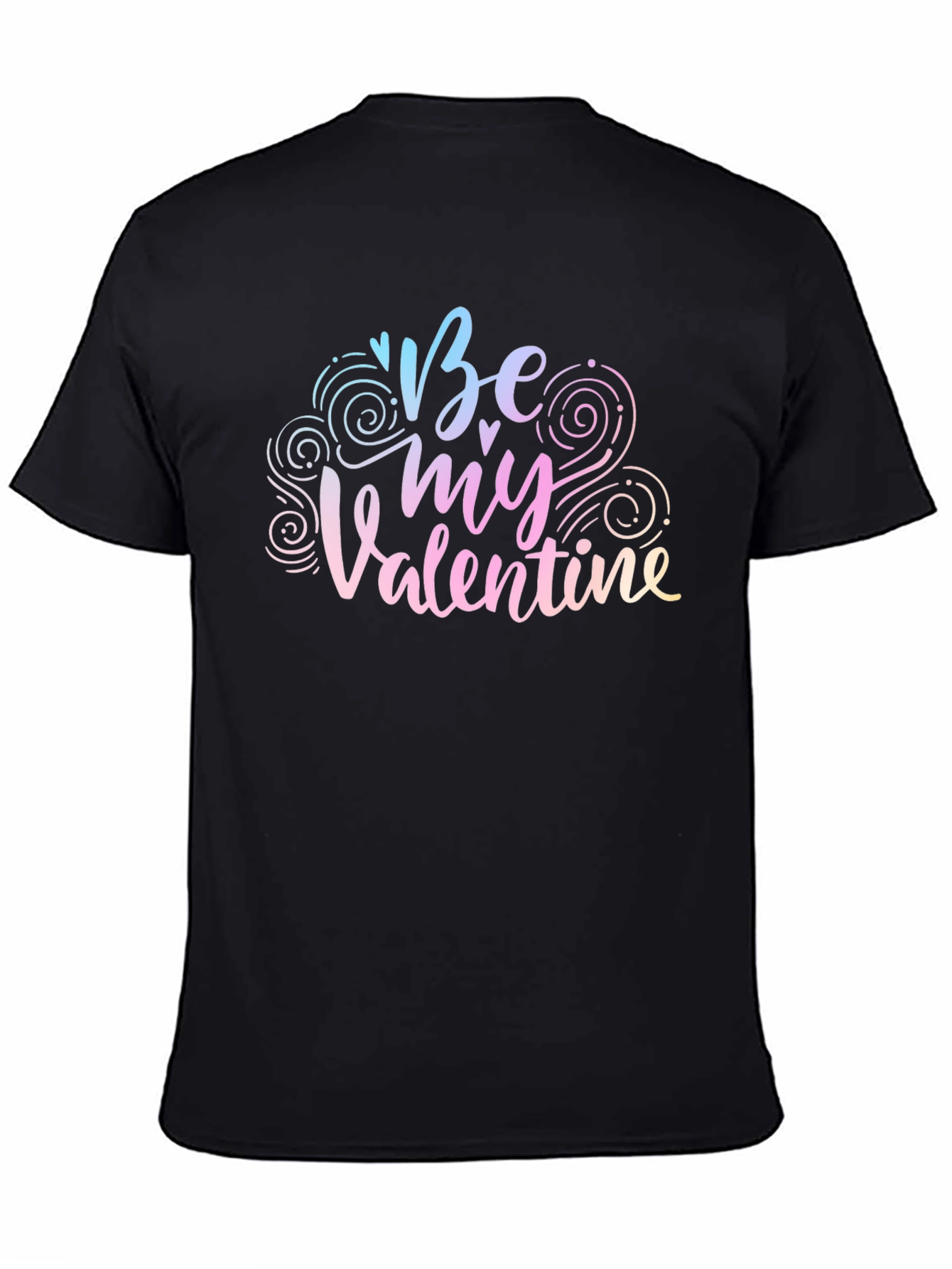 Be My Valentine Graphic Tee - Black