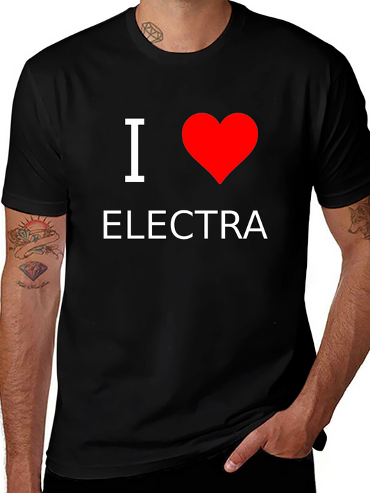 I Heart Electra T-Shirt - Bold Statement Tee