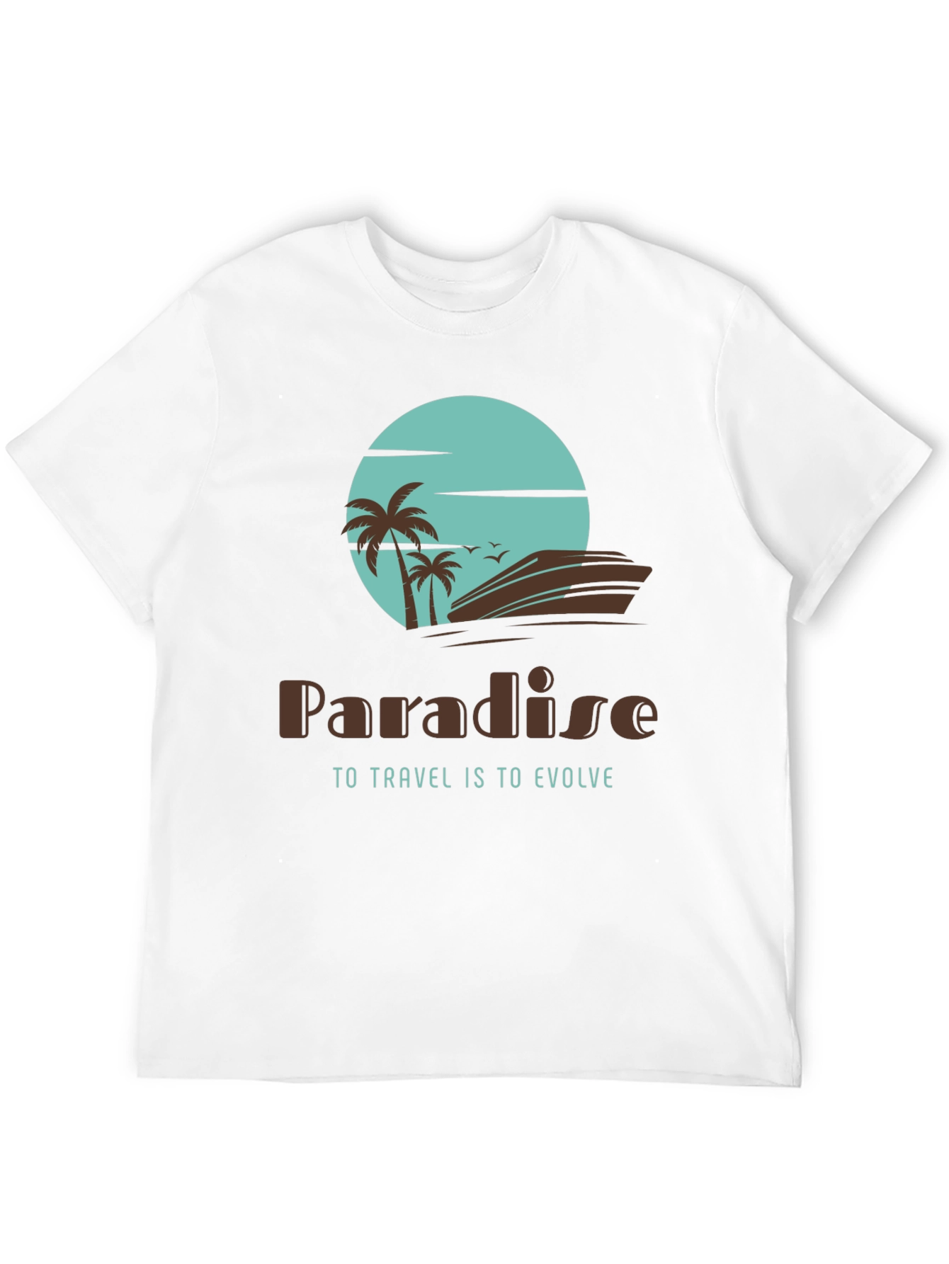 Paradise Travel T-Shirt - Evolve in Style