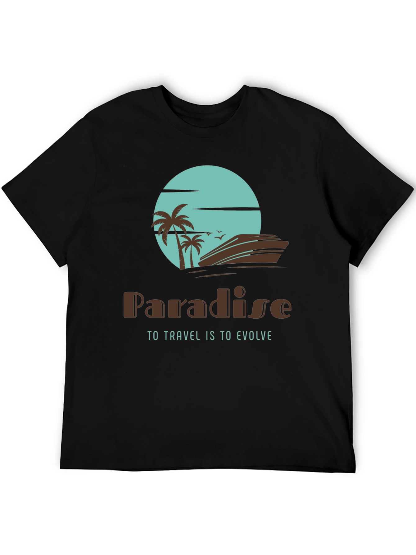 Paradise Travel T-Shirt - Evolve in Style
