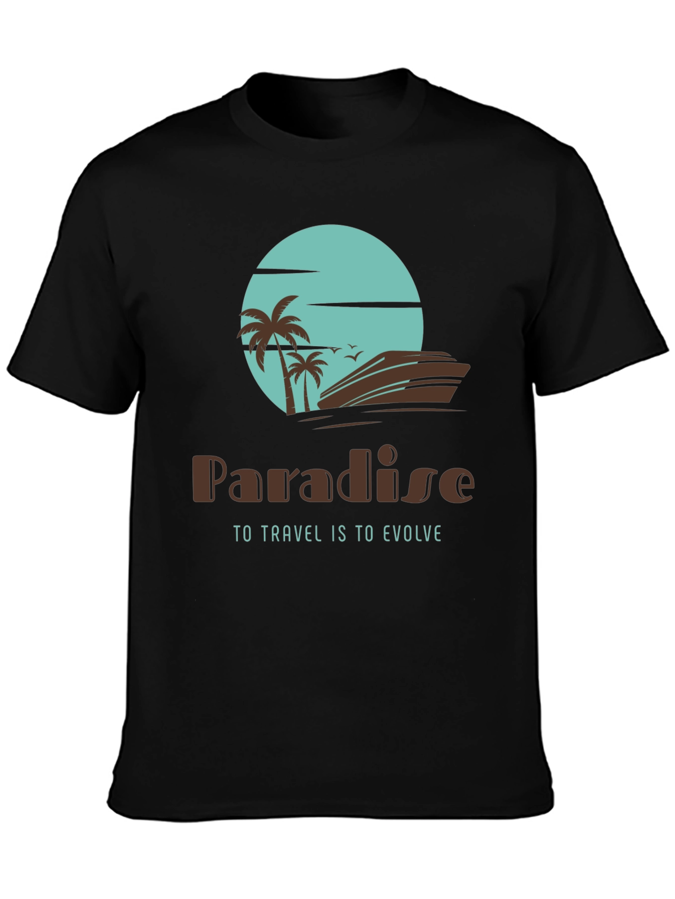 Paradise Travel T-Shirt - Evolve in Style