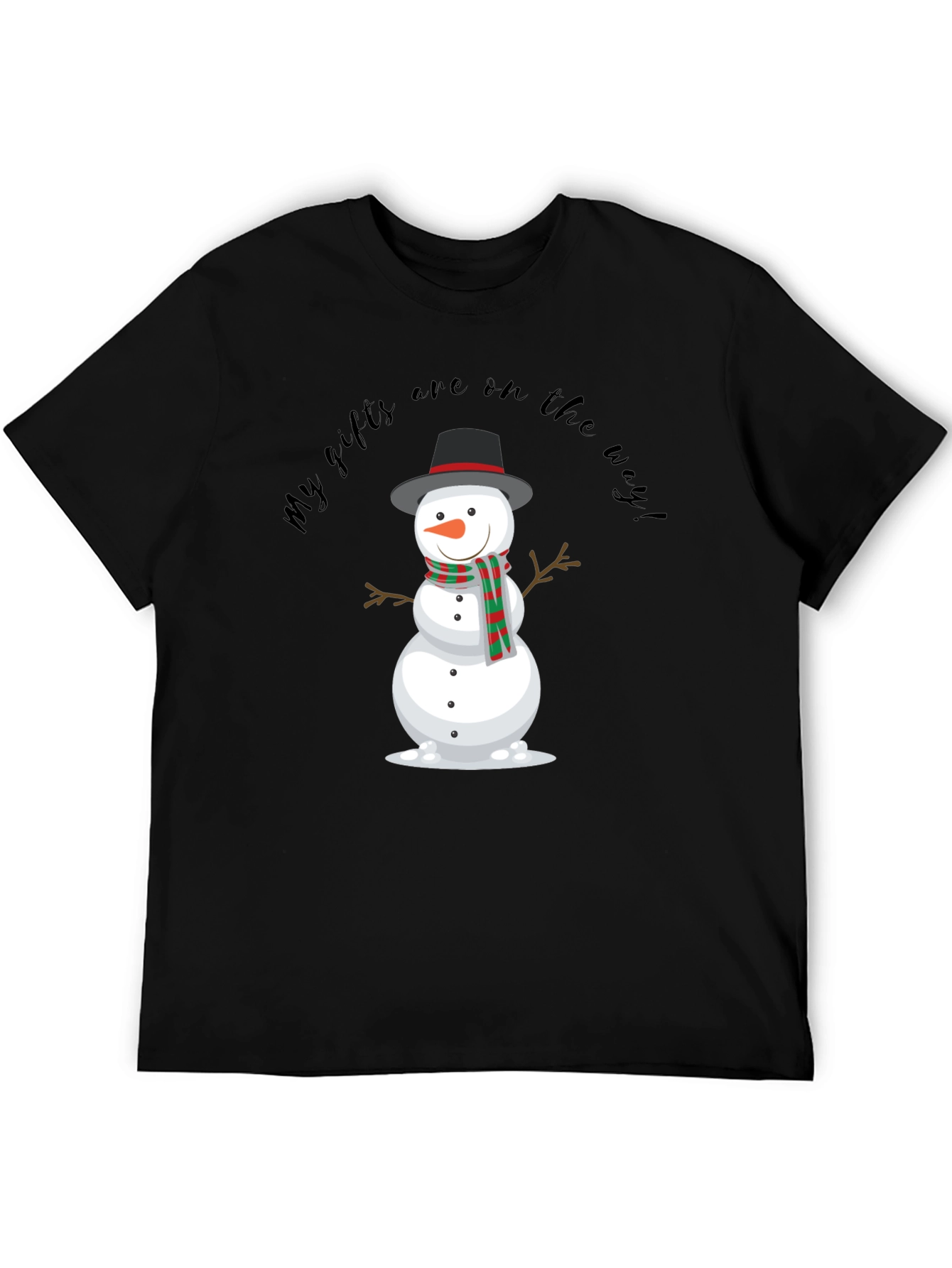 Festive Snowman T-Shirt - Holiday Gift on the Way!