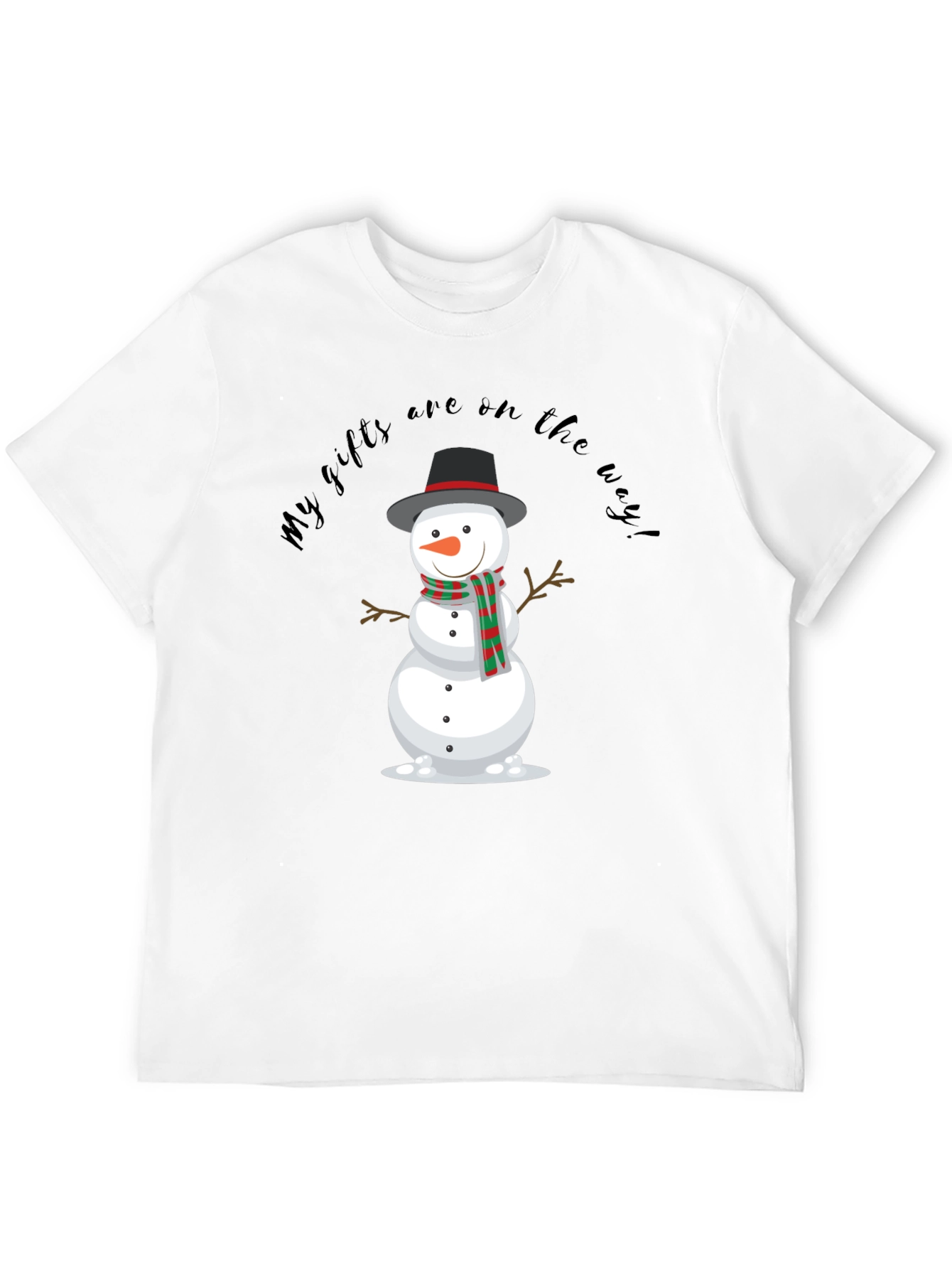 Festive Snowman T-Shirt - Holiday Gift on the Way!