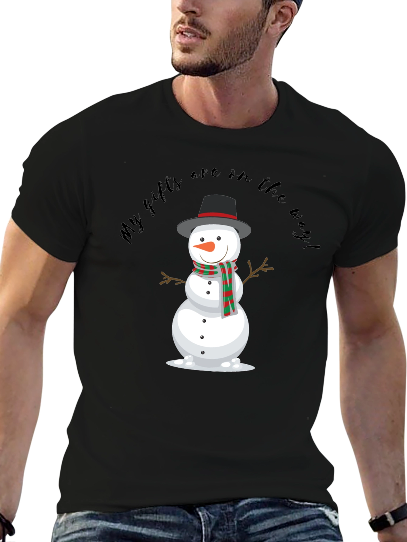 Festive Snowman T-Shirt - Holiday Gift on the Way!