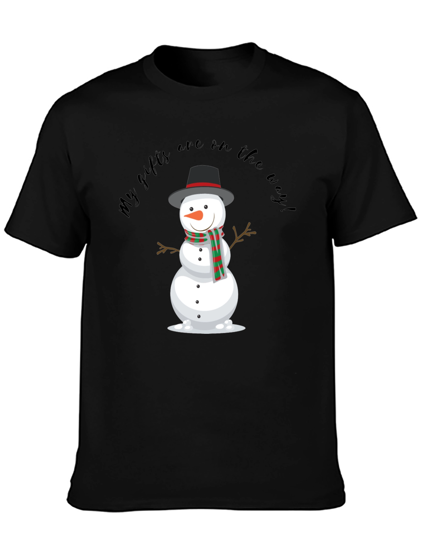 Festive Snowman T-Shirt - Holiday Gift on the Way!