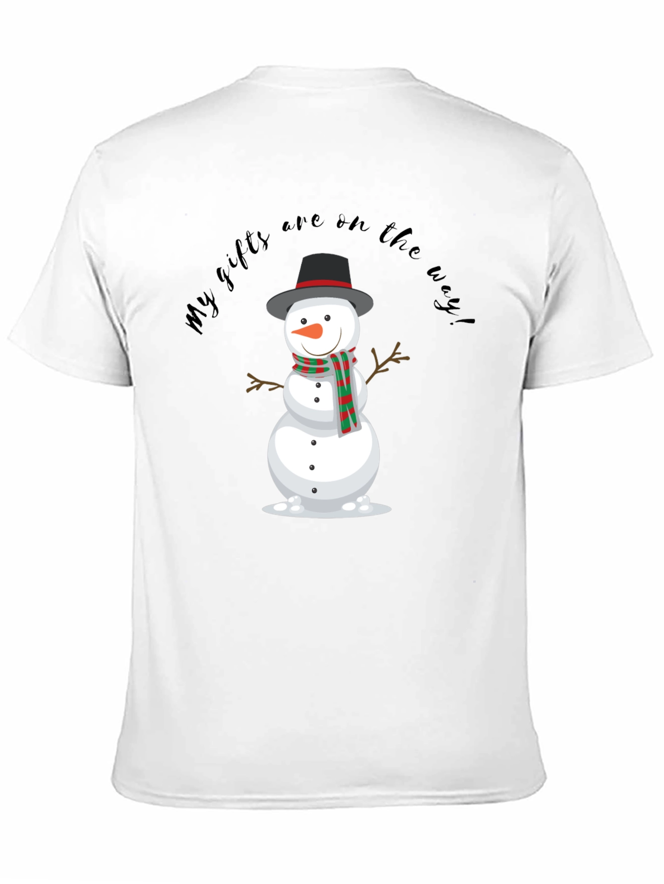 Festive Snowman T-Shirt - Holiday Gift on the Way!