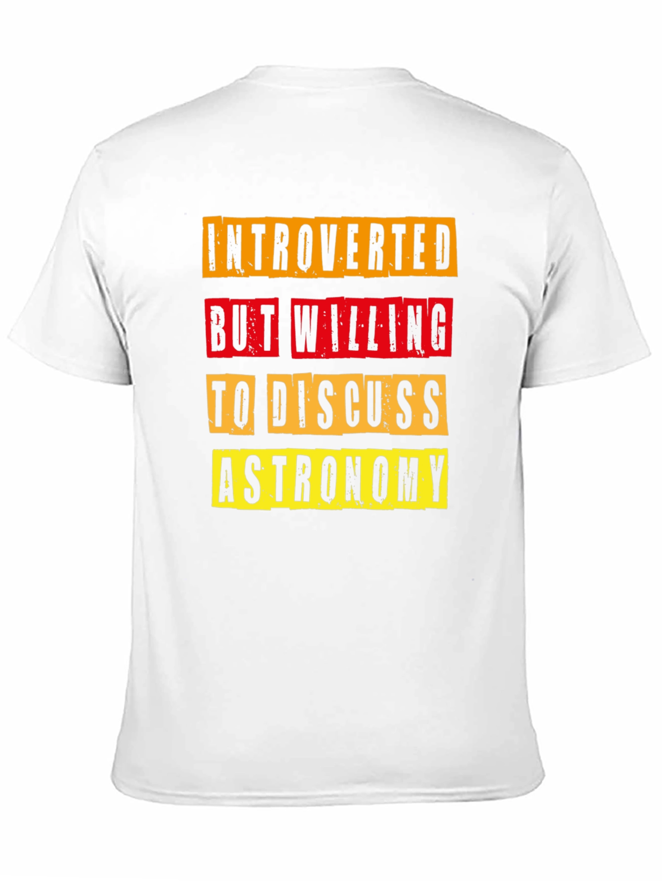 Introverted Astronomy T-Shirt - Funny Science Tee