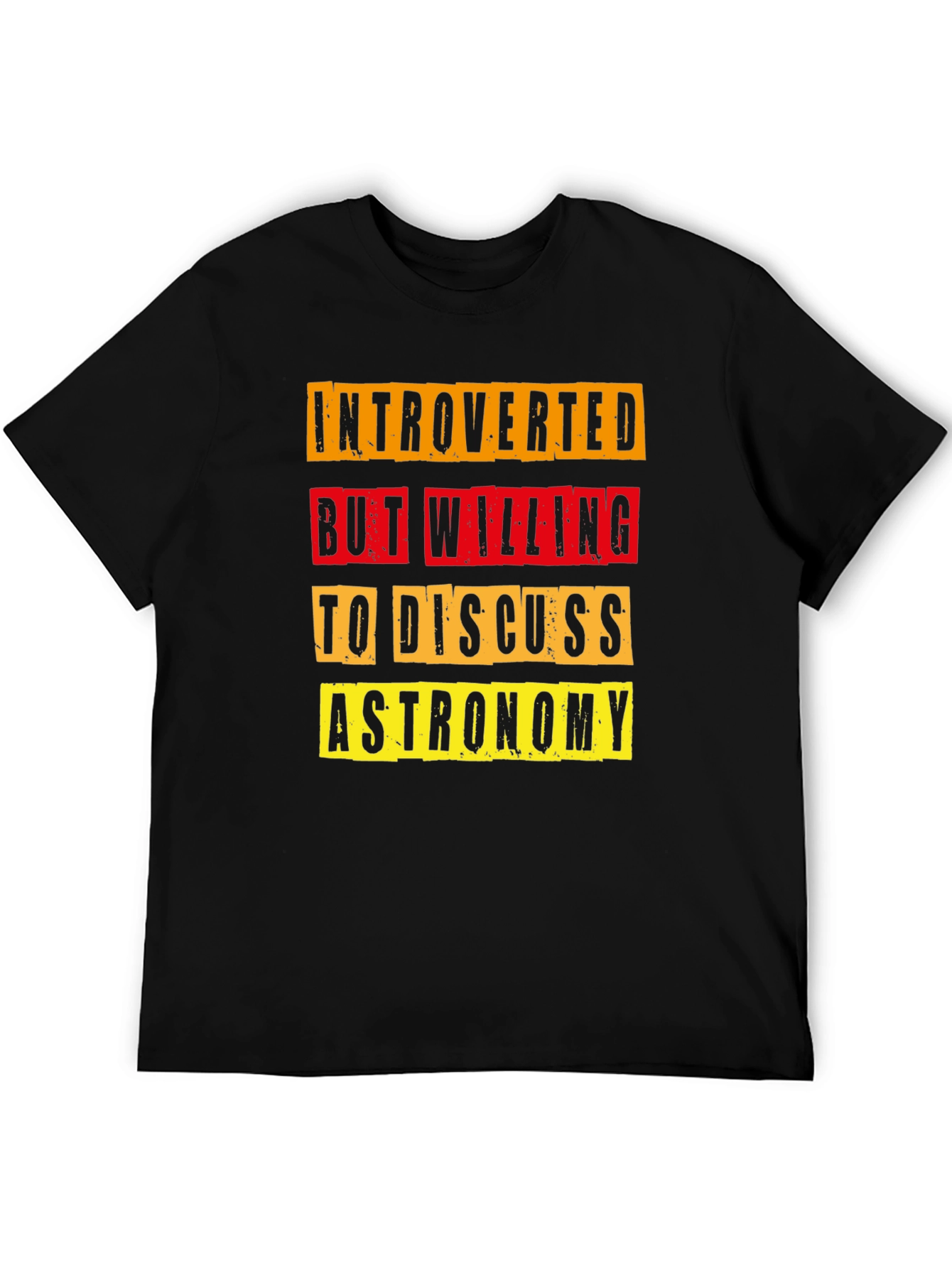 Introverted Astronomy T-Shirt - Funny Science Tee