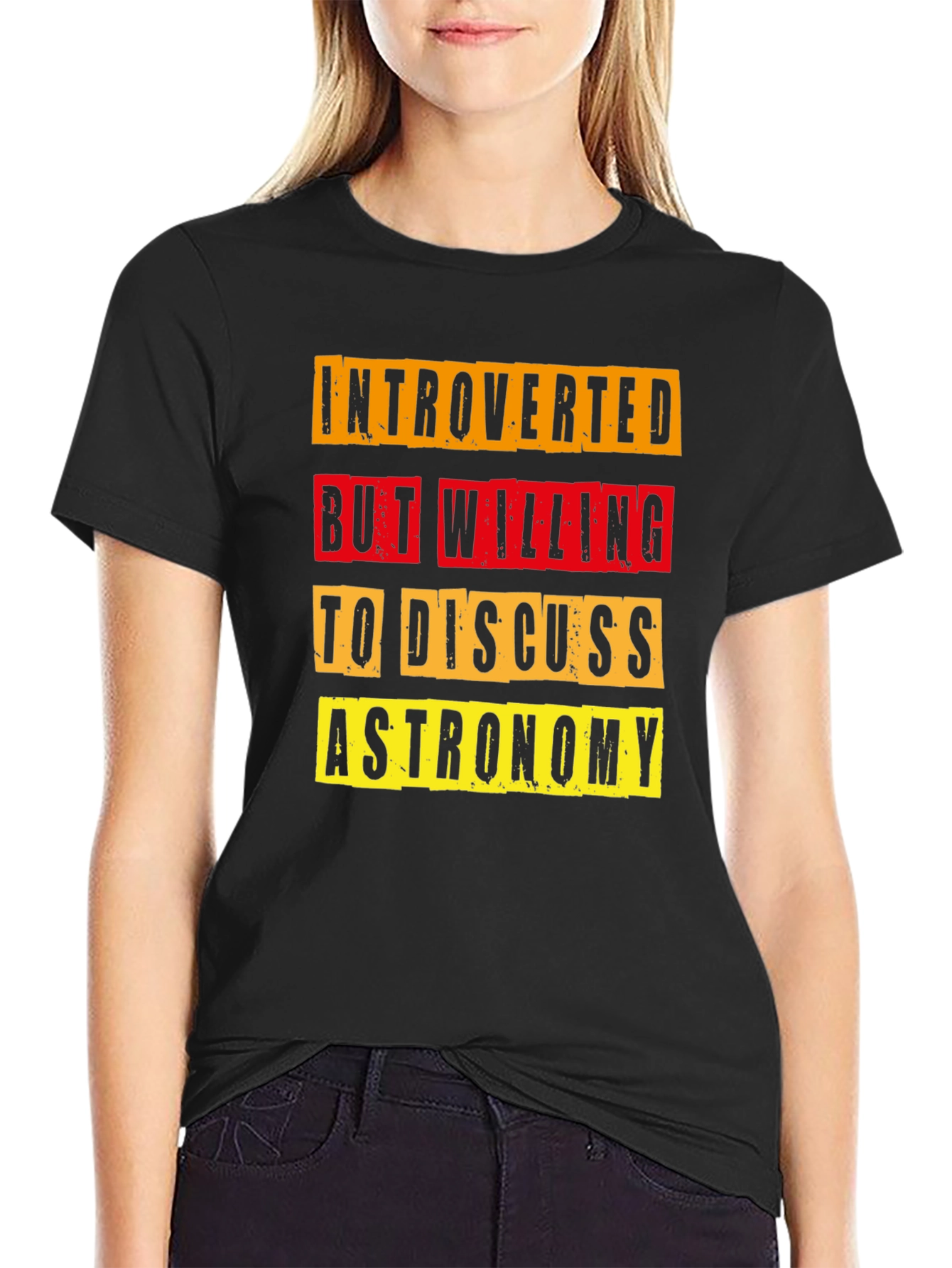 Introverted Astronomy T-Shirt - Funny Science Tee