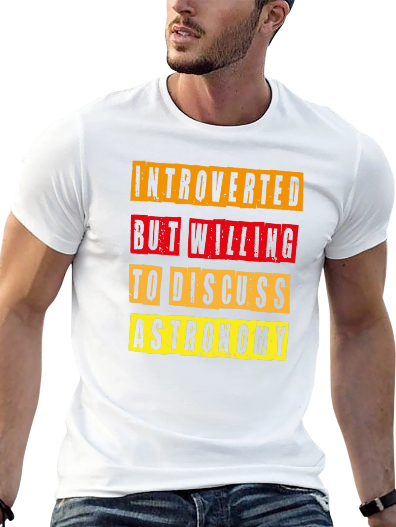 Introverted Astronomy T-Shirt - Funny Science Tee