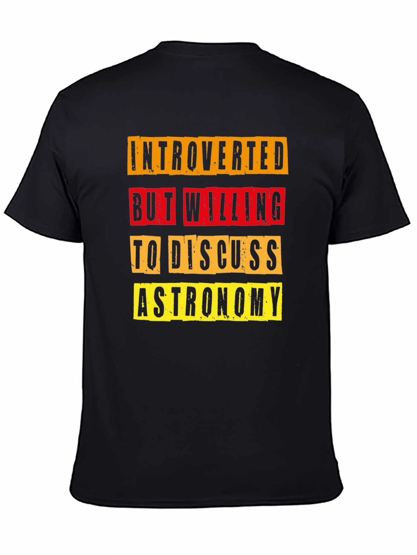 Introverted Astronomy T-Shirt - Funny Science Tee