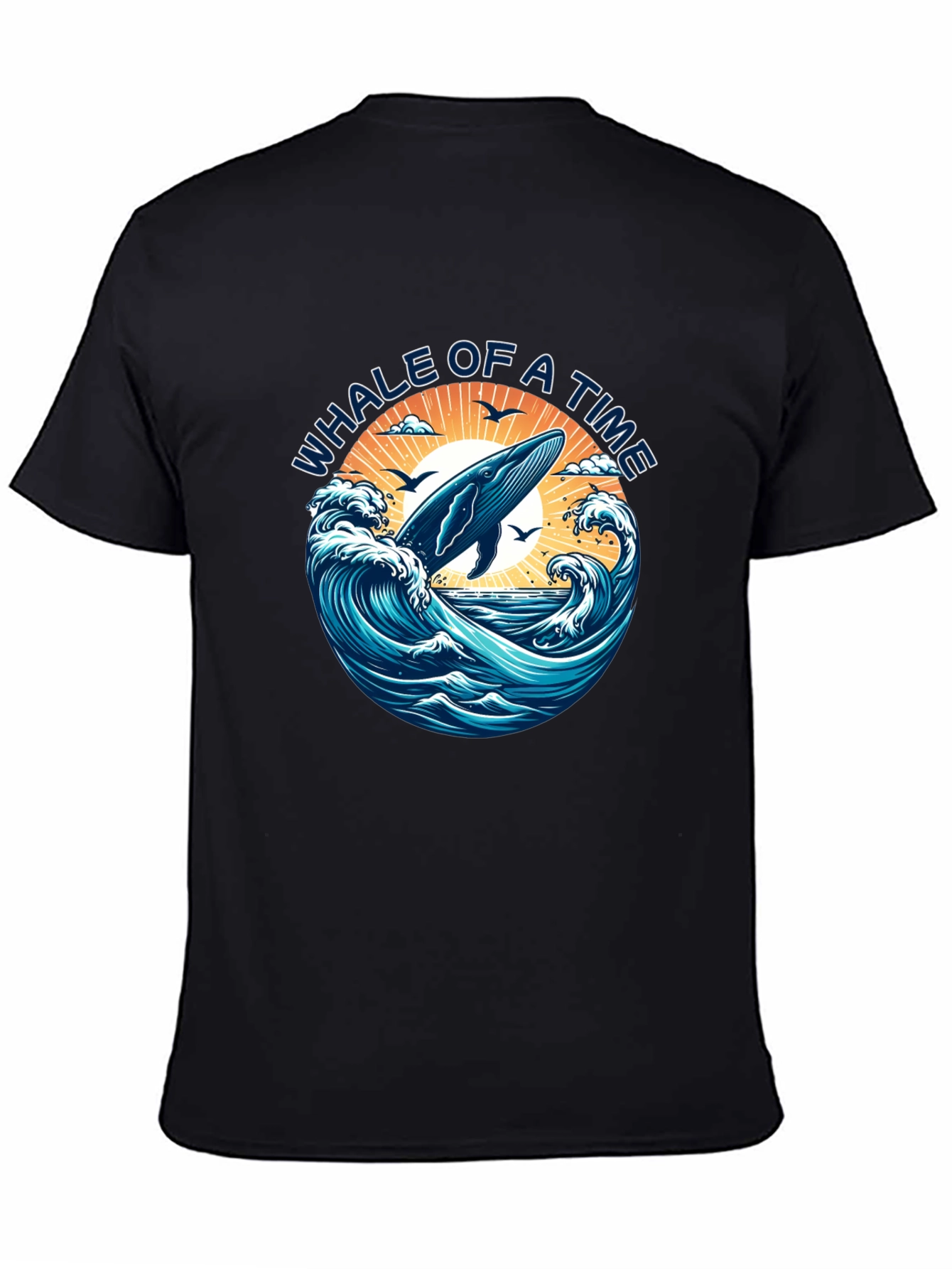 Whale of a Time Graphic T-Shirt