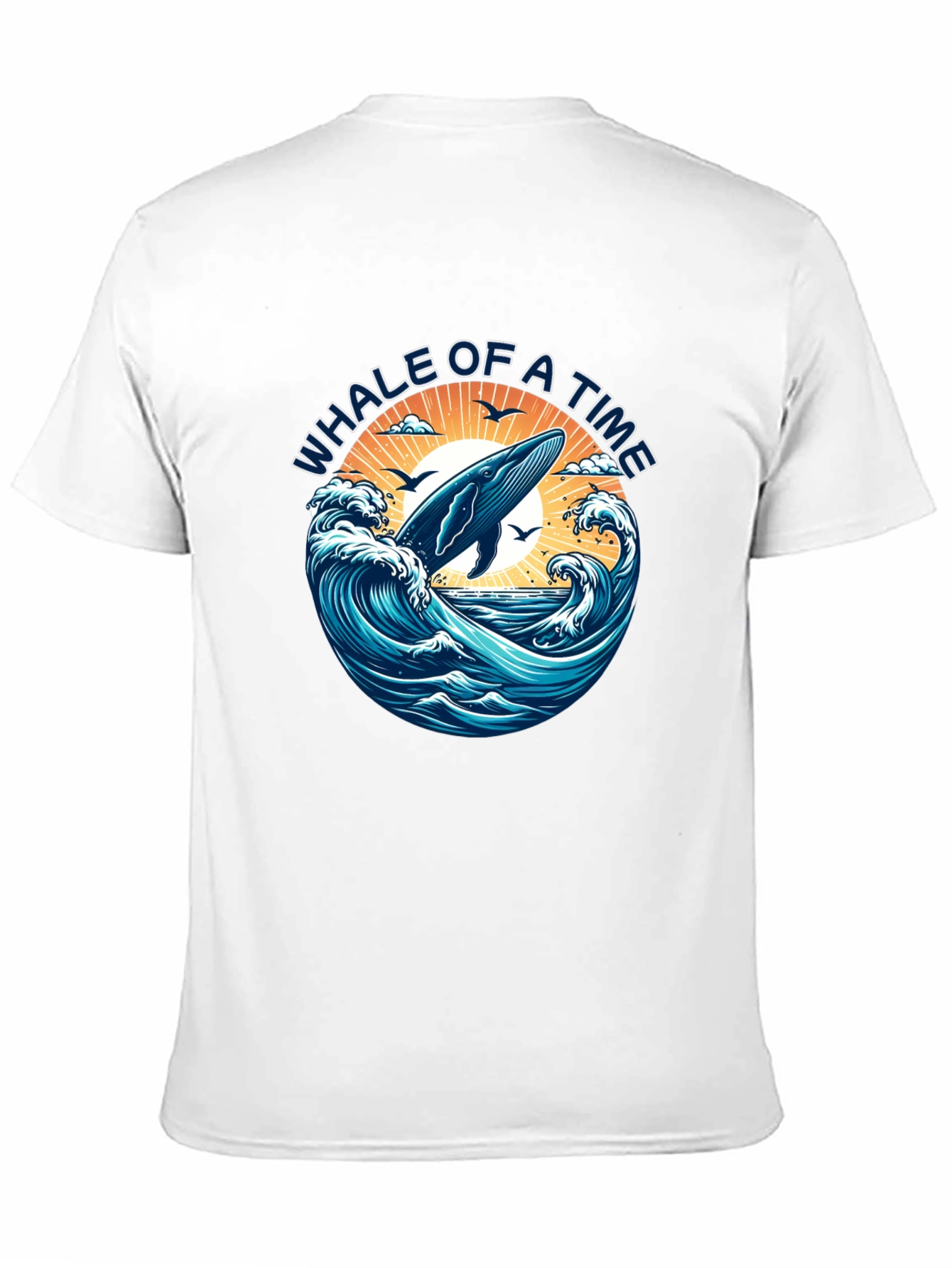 Whale of a Time Graphic T-Shirt