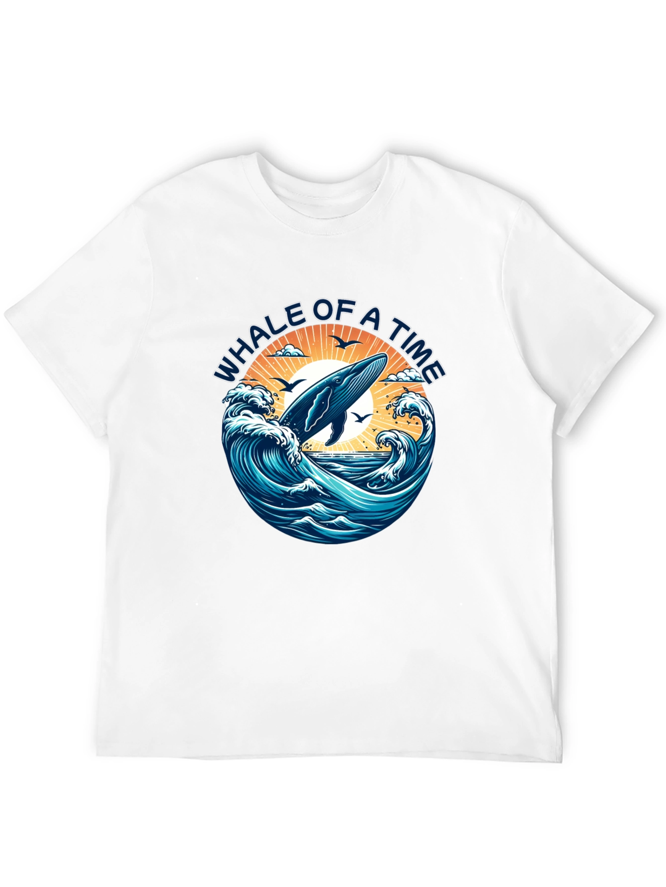 Whale of a Time Graphic T-Shirt