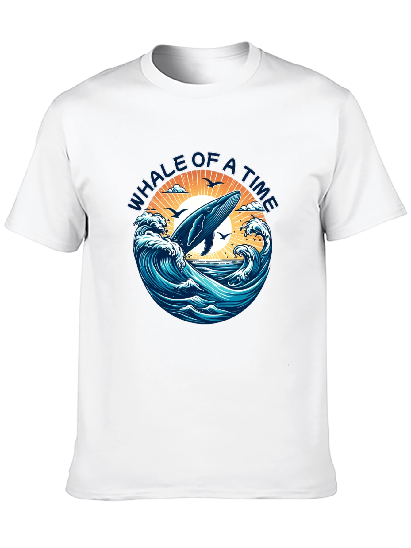 Whale of a Time Graphic T-Shirt