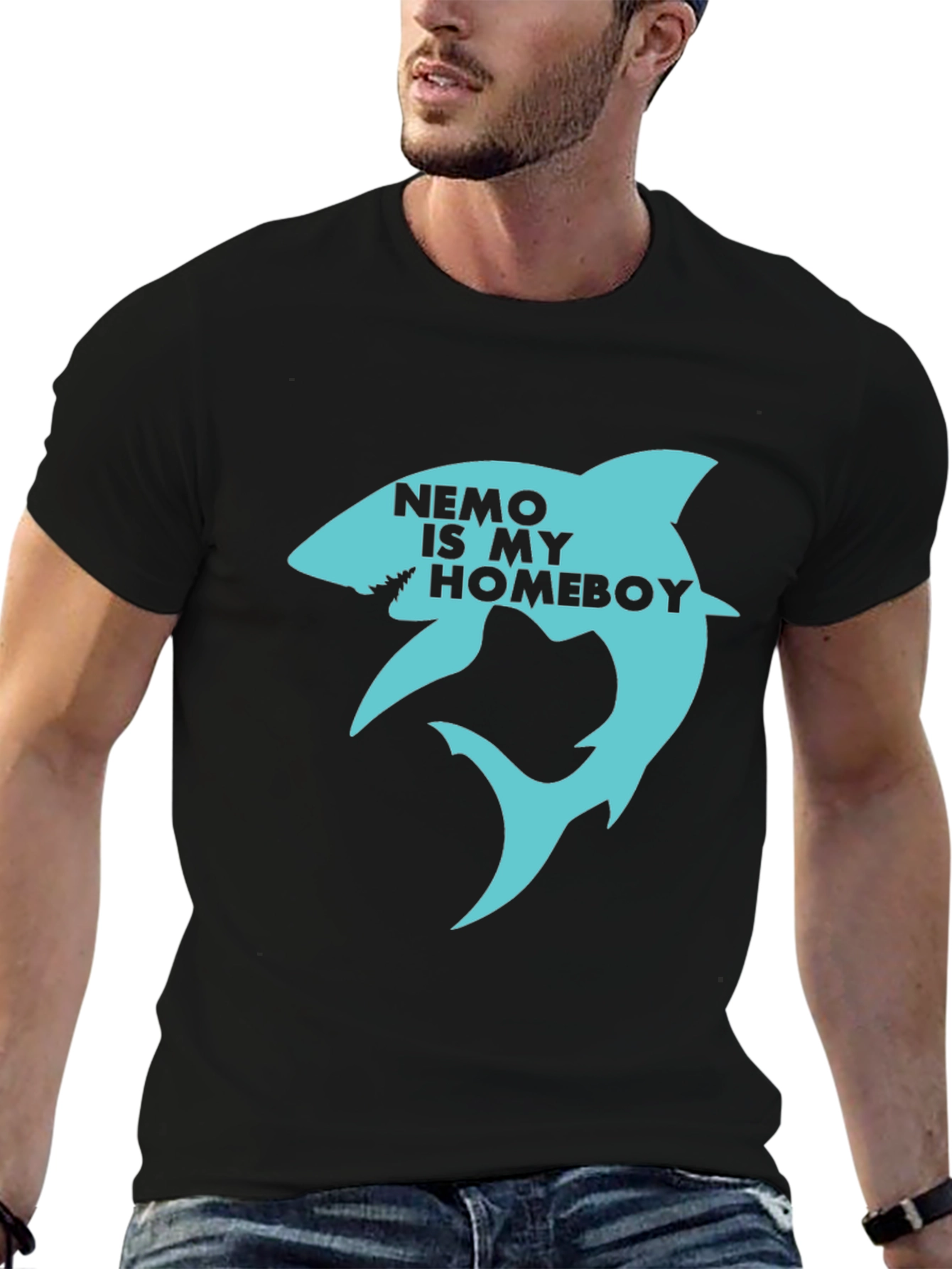 Nemo is My Homeboy Shark Graphic T-Shirt