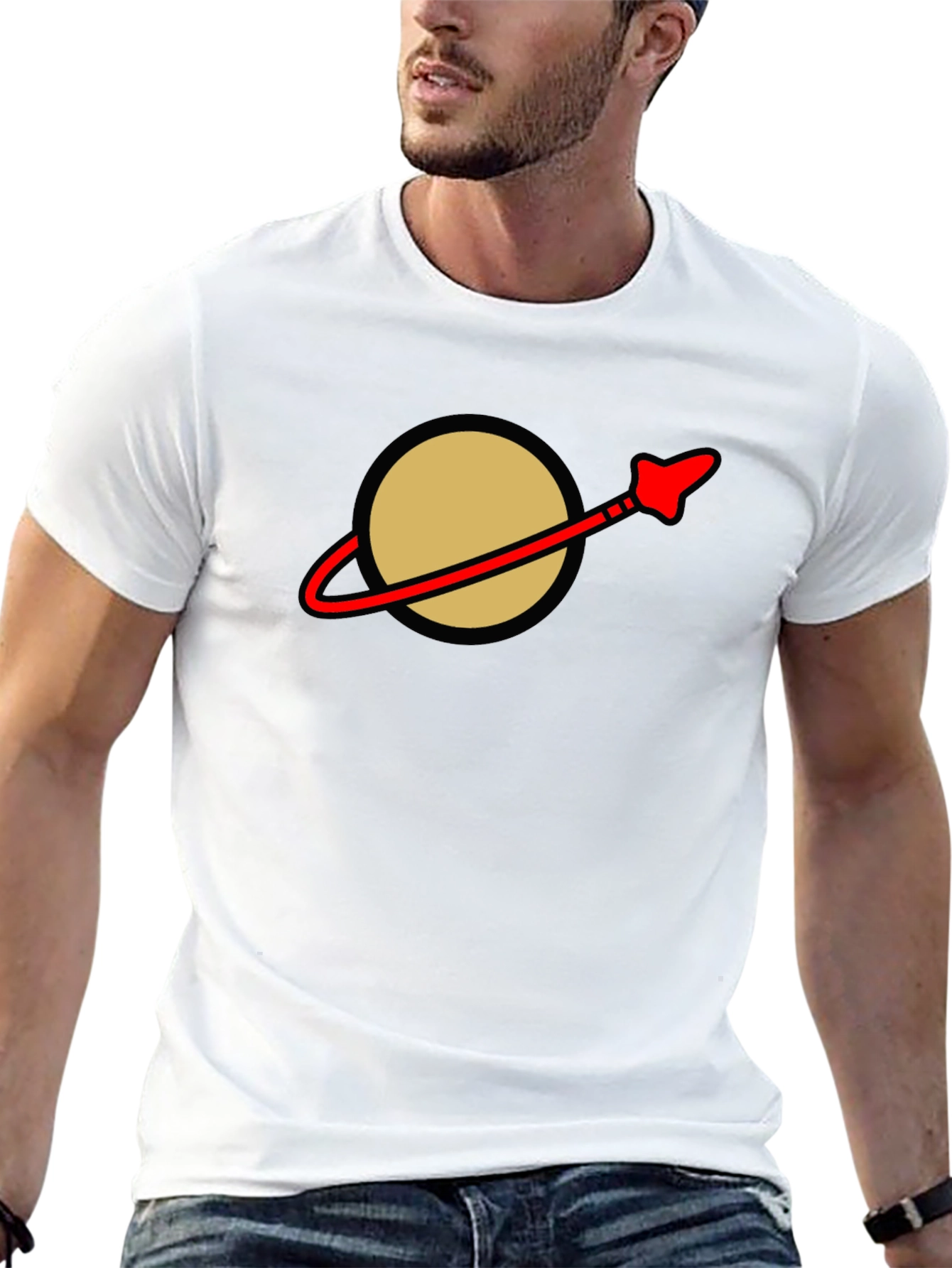 Classic Space Logo Black T-Shirt
