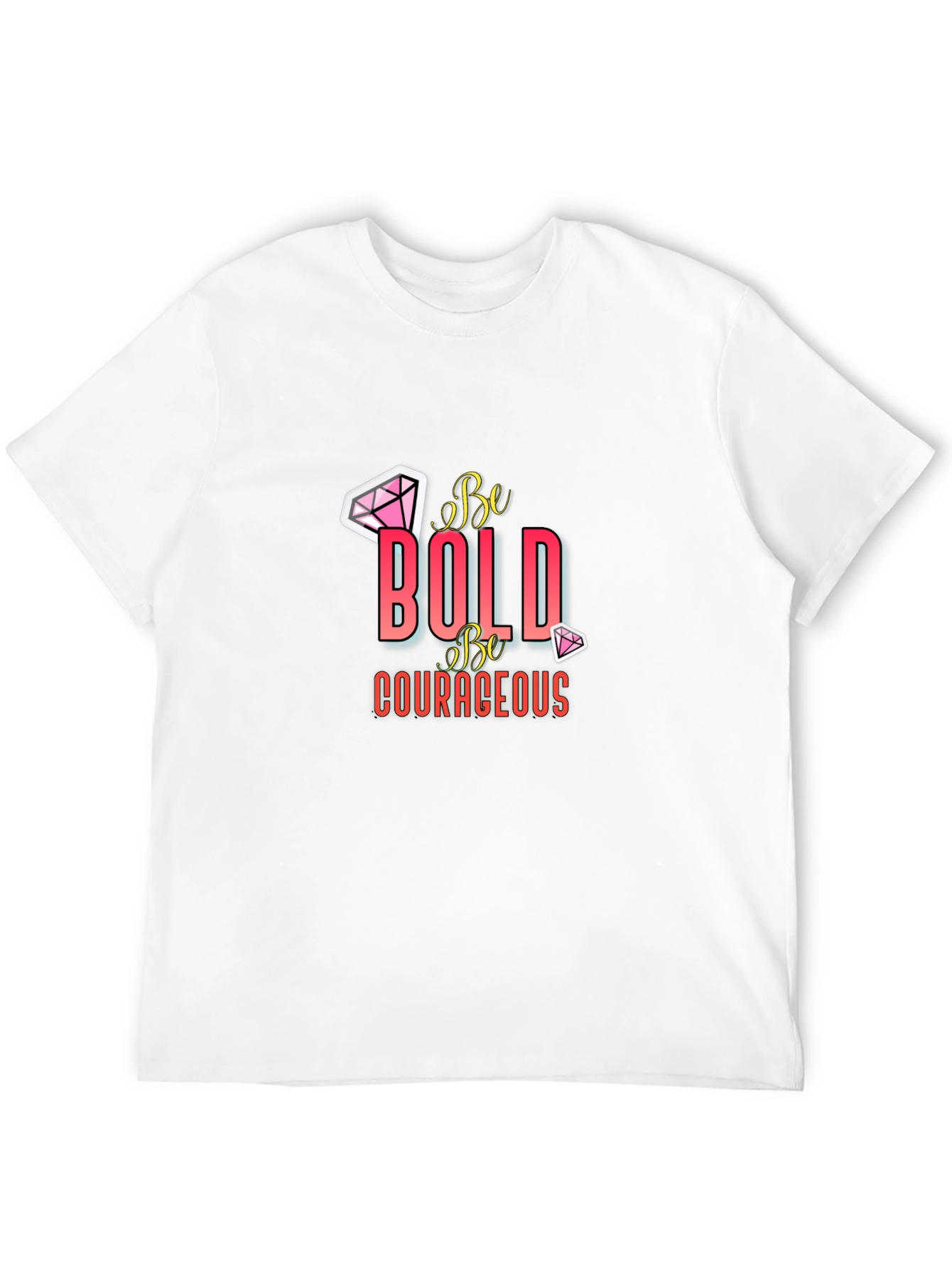 Be Bold Graphic Tee - Premium Black T-Shirt