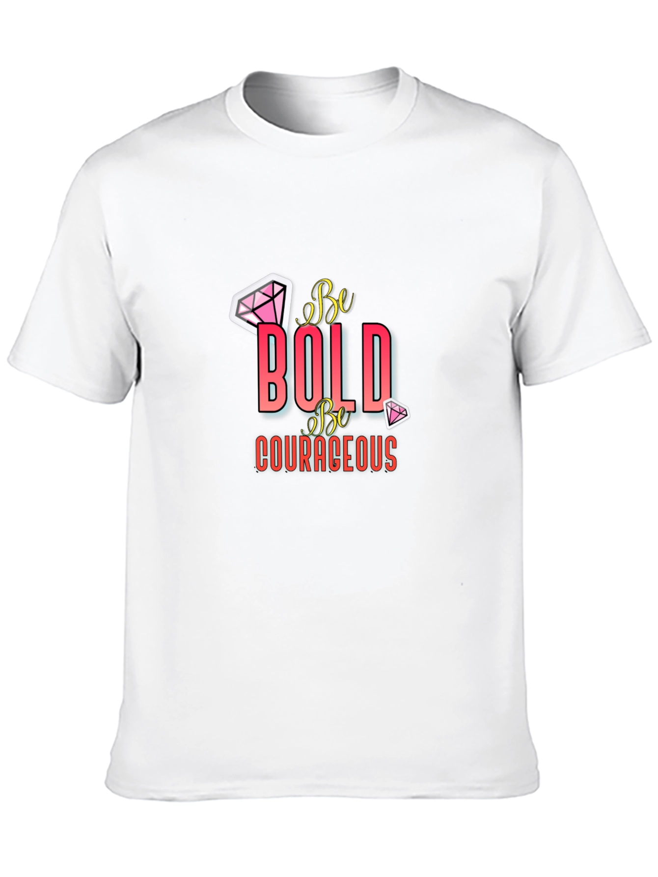 Be Bold Graphic Tee - Premium Black T-Shirt