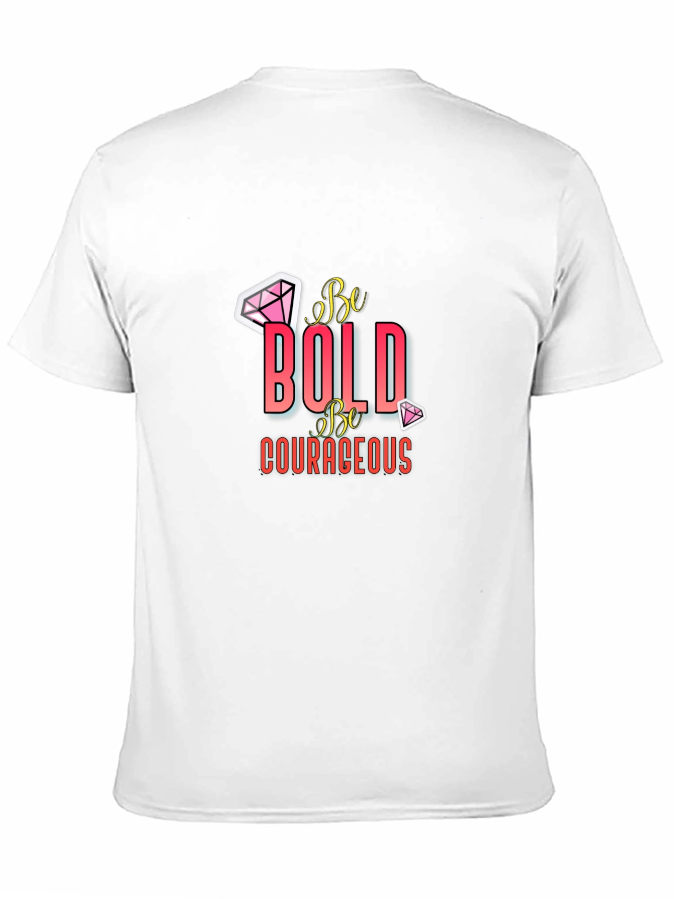 Be Bold Graphic Tee - Premium Black T-Shirt