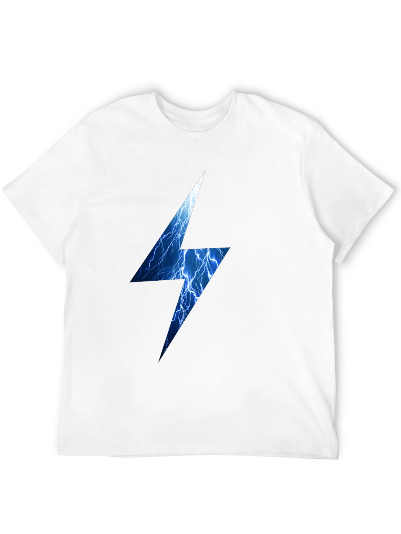 Electric Lightning Bolt Black T-Shirt