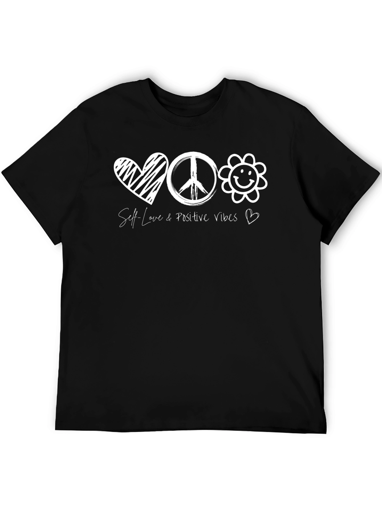 Self-Love & Positive Vibes Graphic Tee
