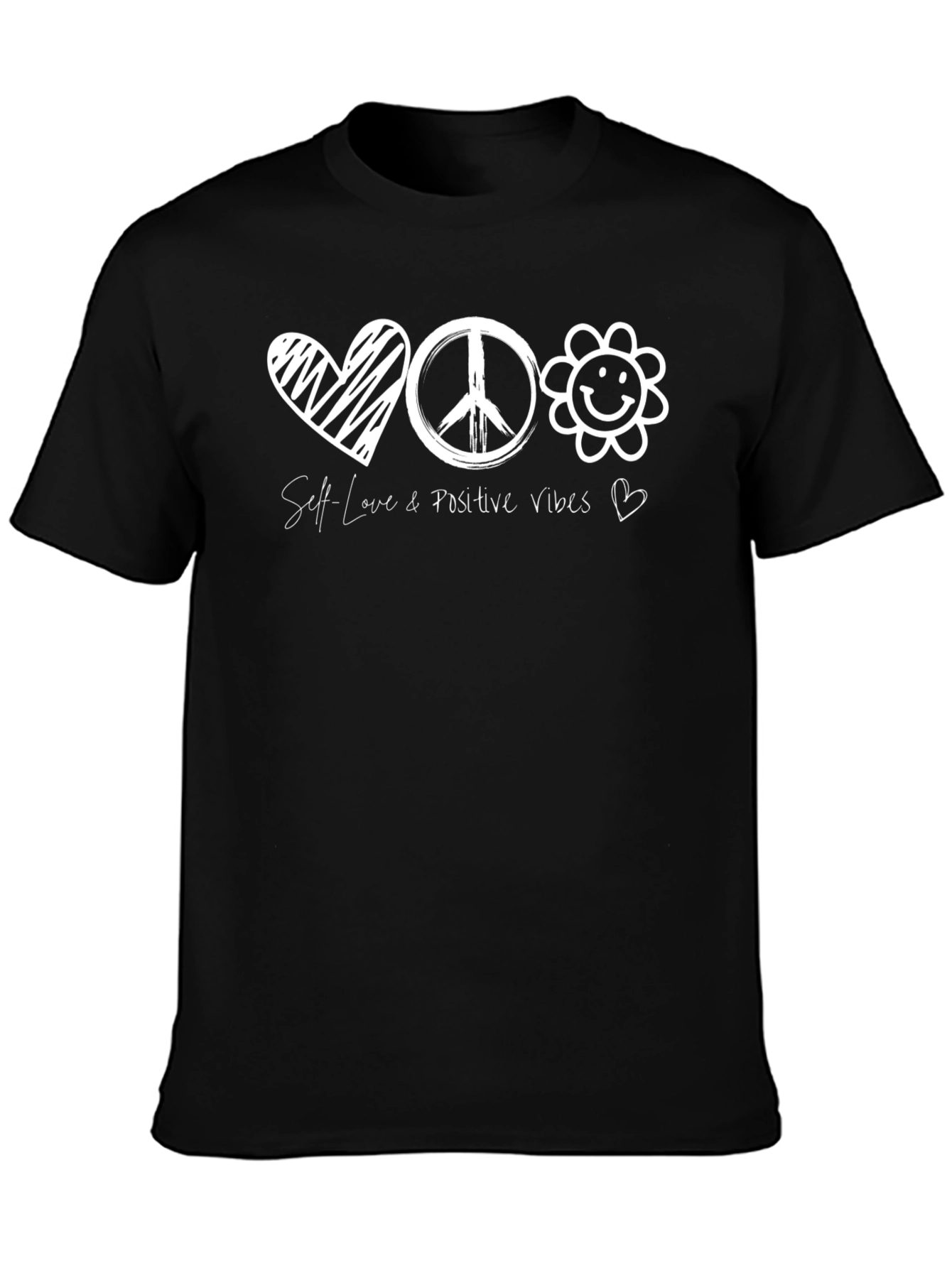 Self-Love & Positive Vibes Graphic Tee