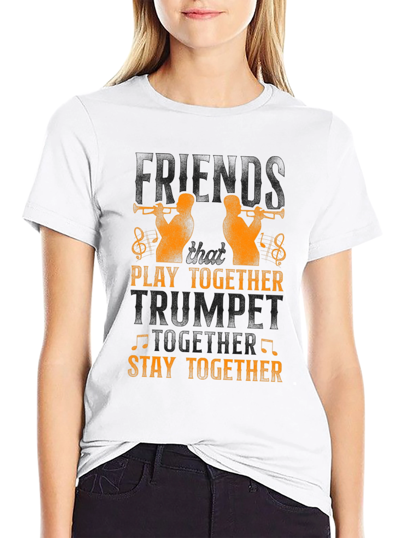 Trumpet Player T-Shirt: Play Together Stay Together