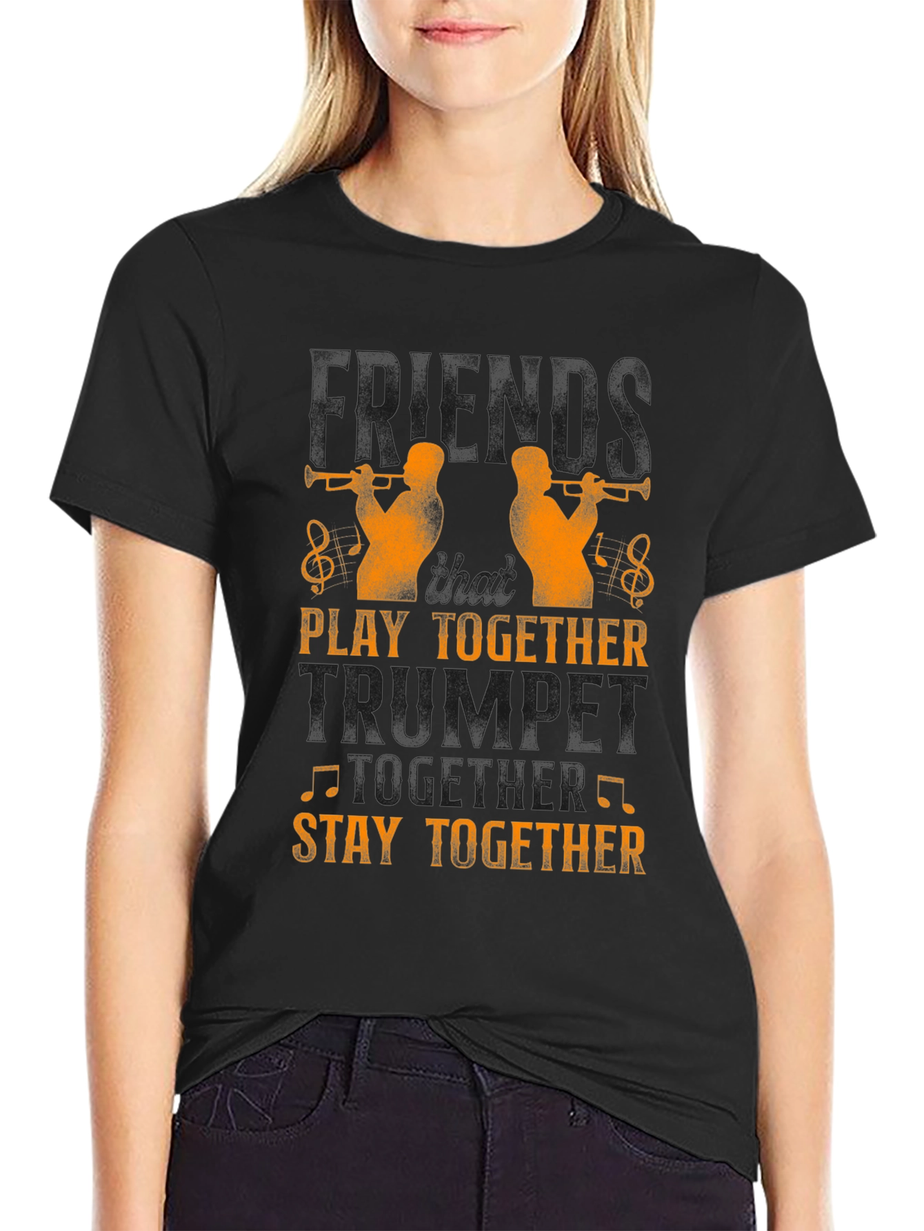 Trumpet Player T-Shirt: Play Together Stay Together