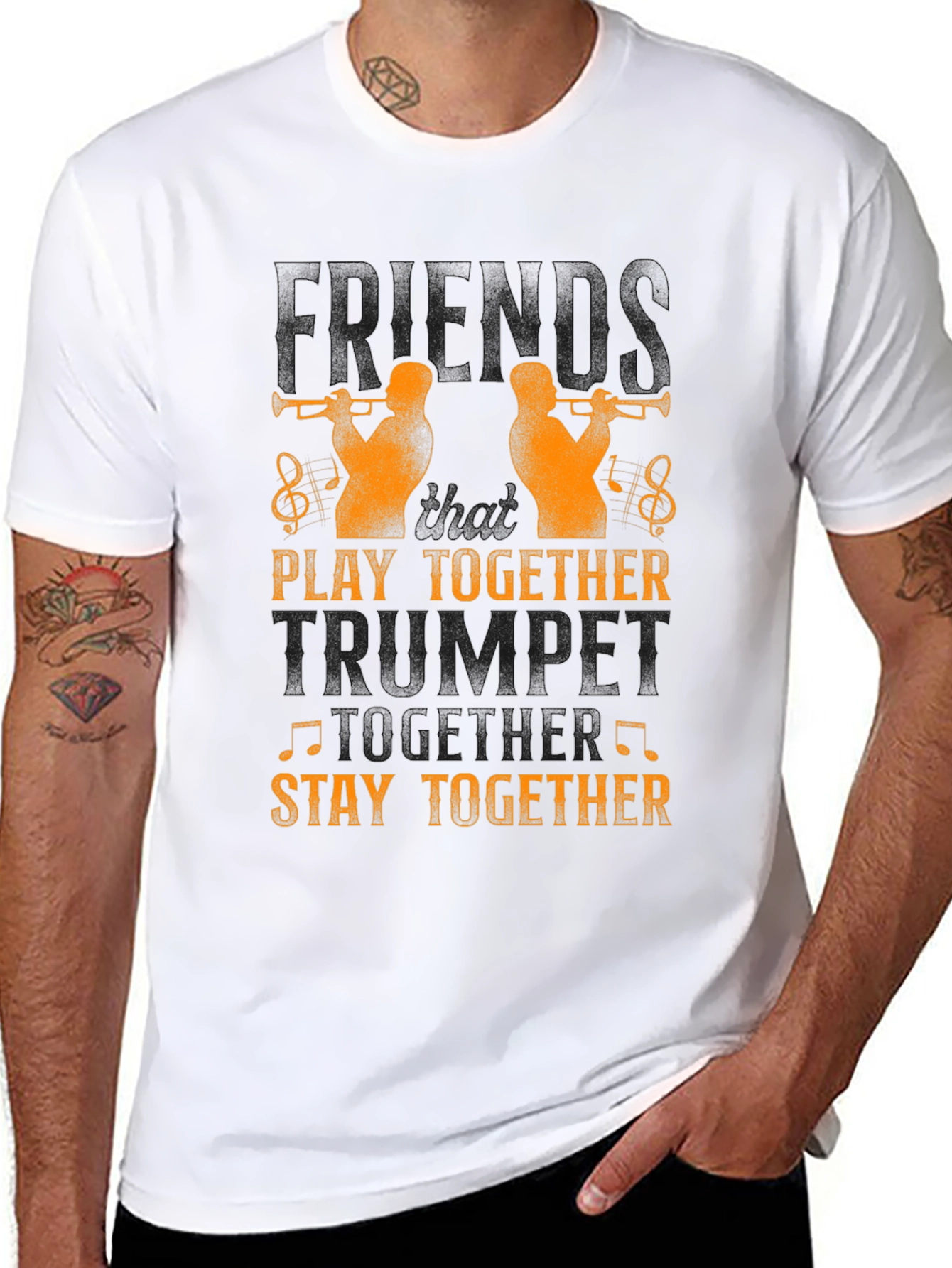 Trumpet Player T-Shirt: Play Together Stay Together