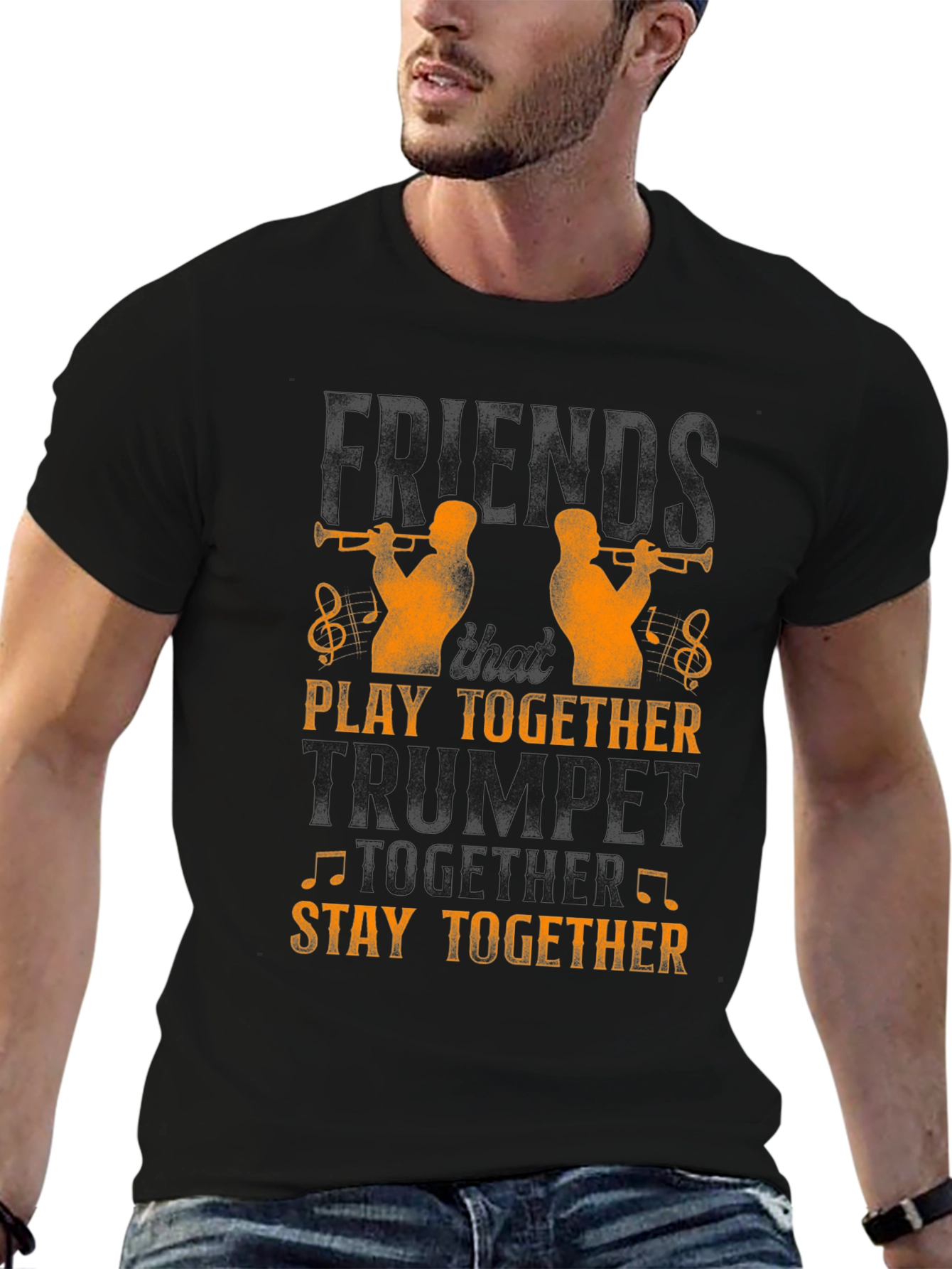 Trumpet Player T-Shirt: Play Together Stay Together