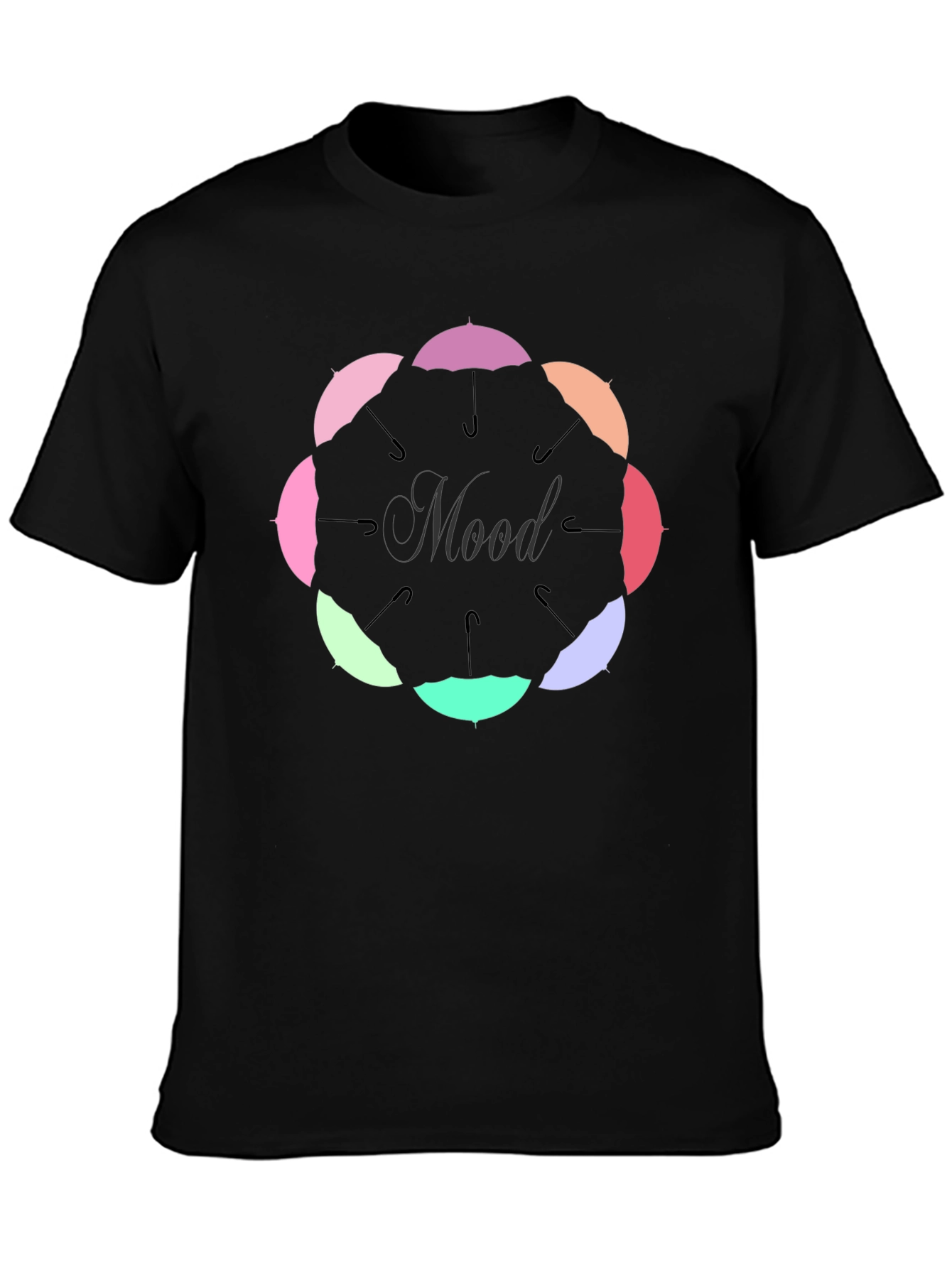 Mood Umbrella T-Shirt - Stylish Graphic Tee