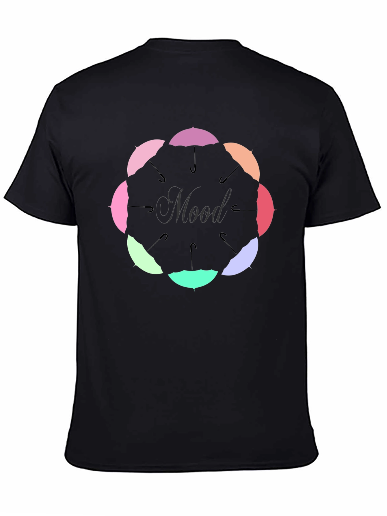 Mood Umbrella T-Shirt - Stylish Graphic Tee